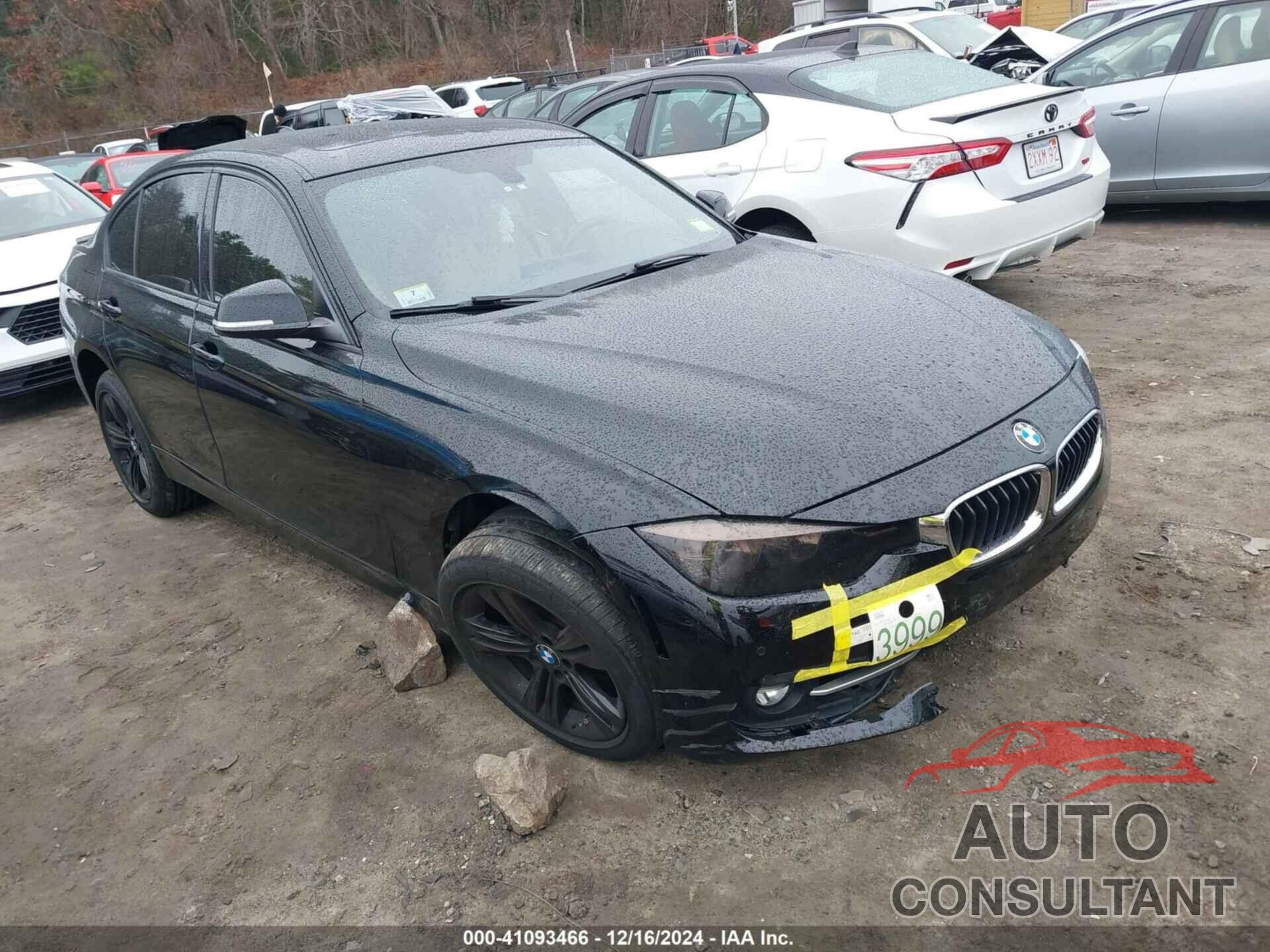 BMW 328I 2016 - WBA8E3G54GNU02394