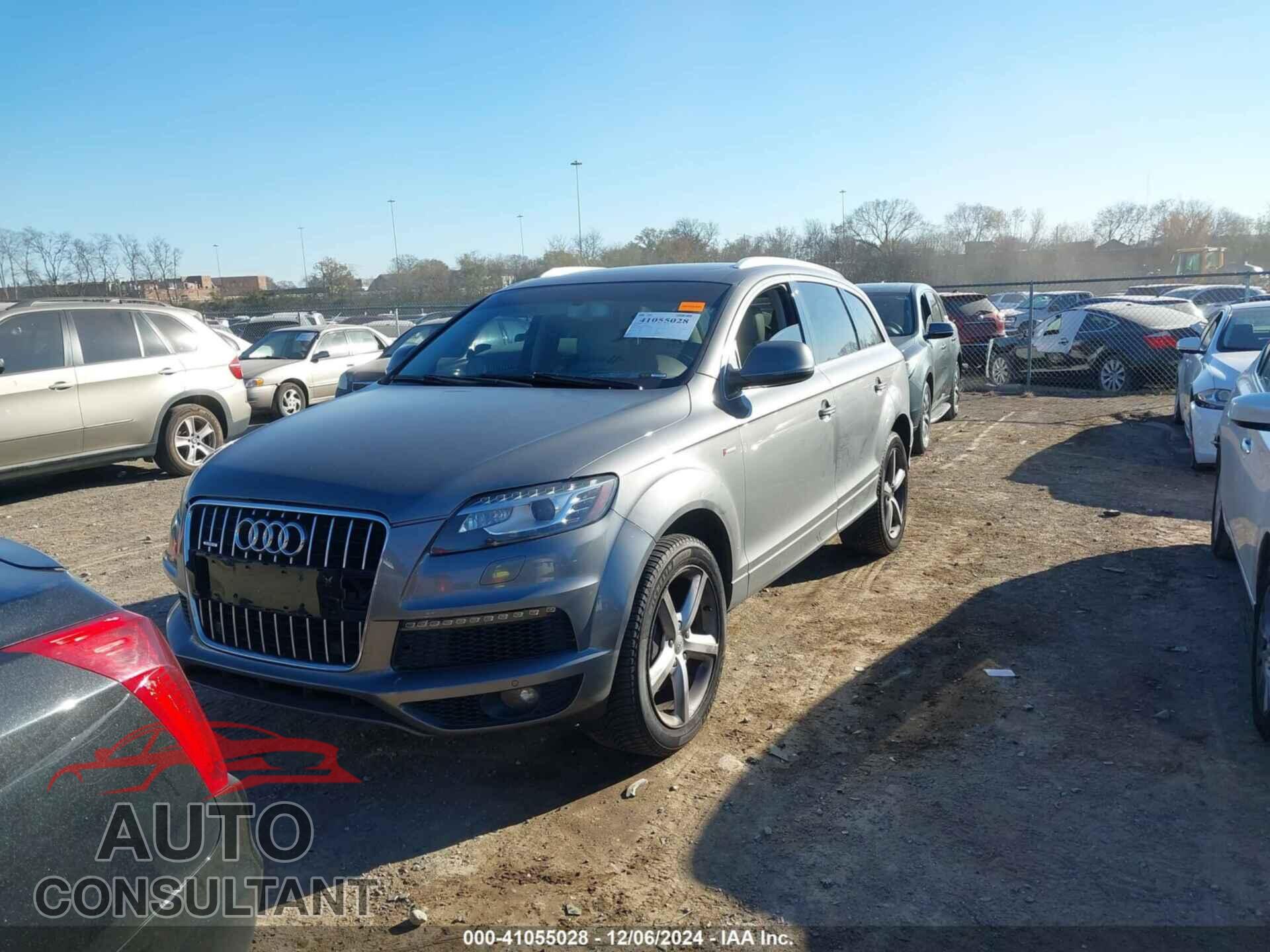 AUDI Q7 2012 - WA1DGAFE8CD004844