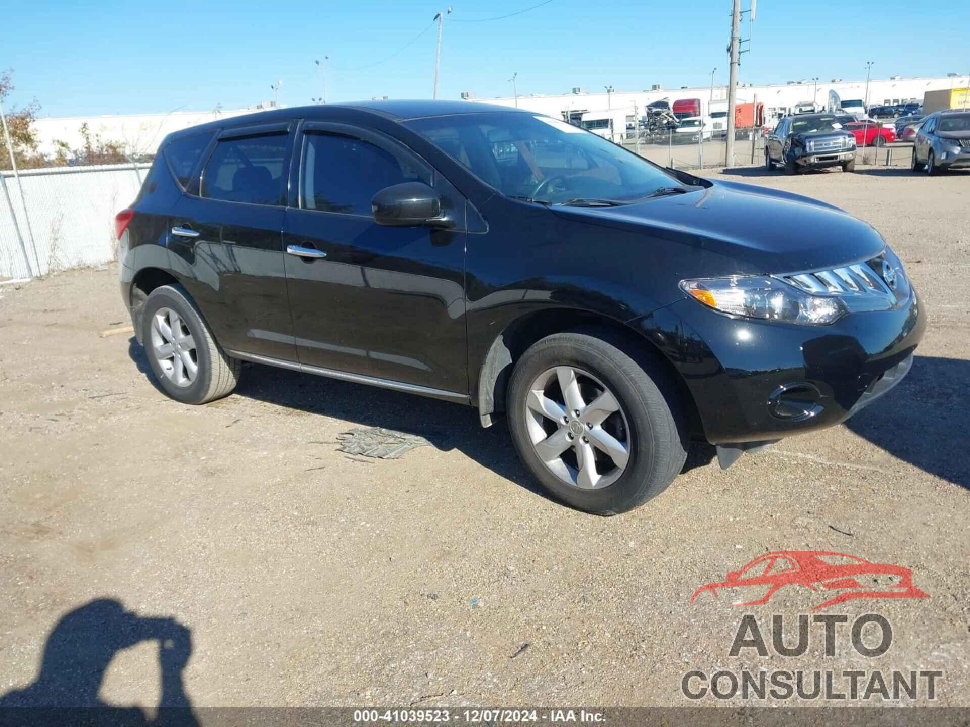 NISSAN MURANO 2010 - JN8AZ1MU2AW018628