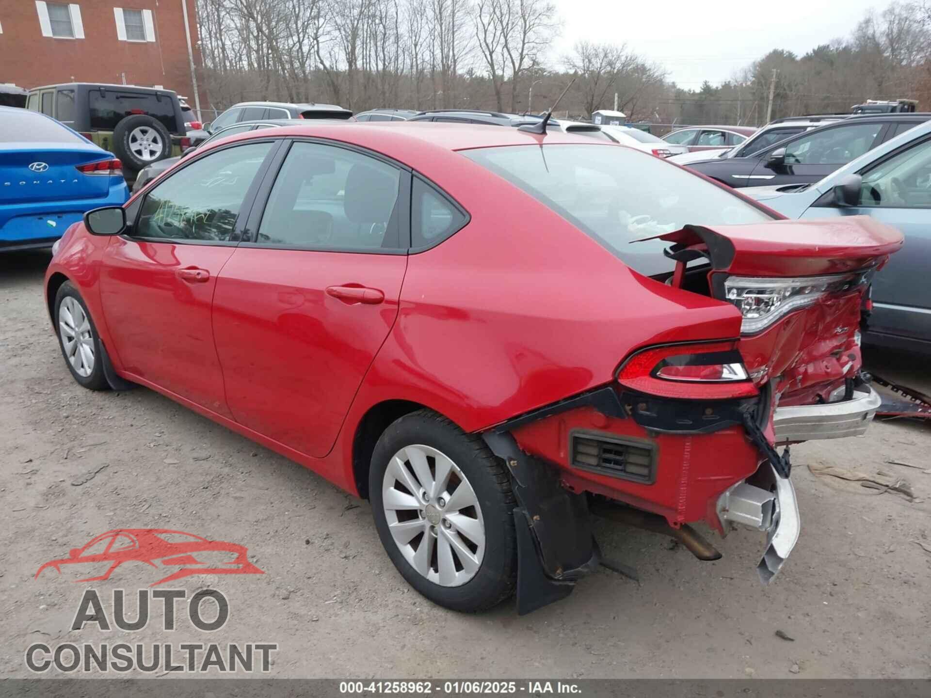 DODGE DART 2014 - 1C3CDFBB2ED677171