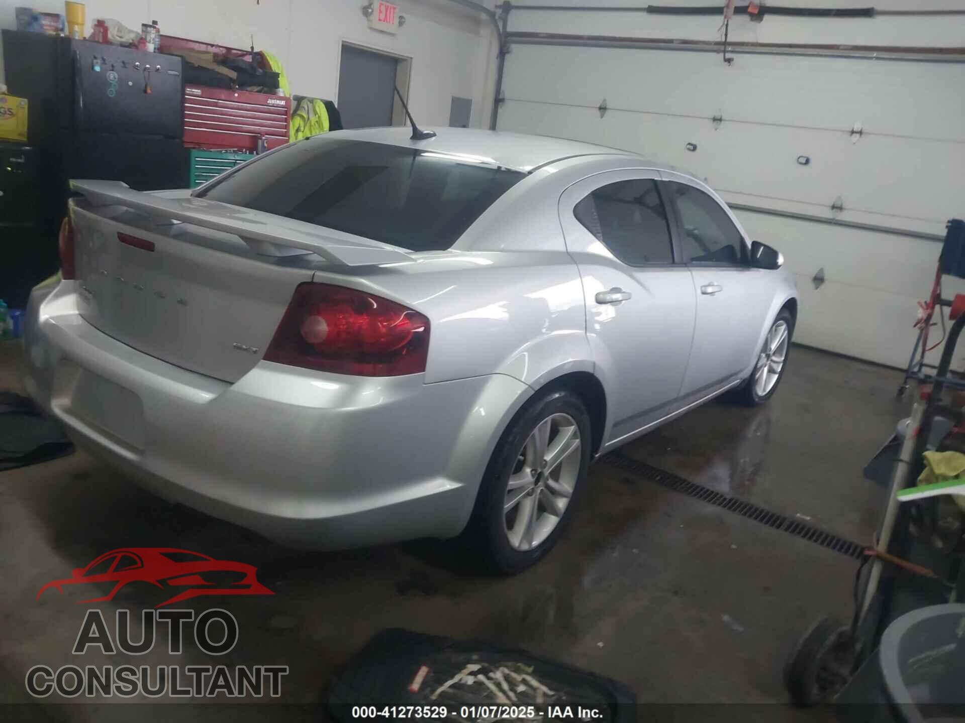 DODGE AVENGER 2012 - 1C3CDZCB5CN314225