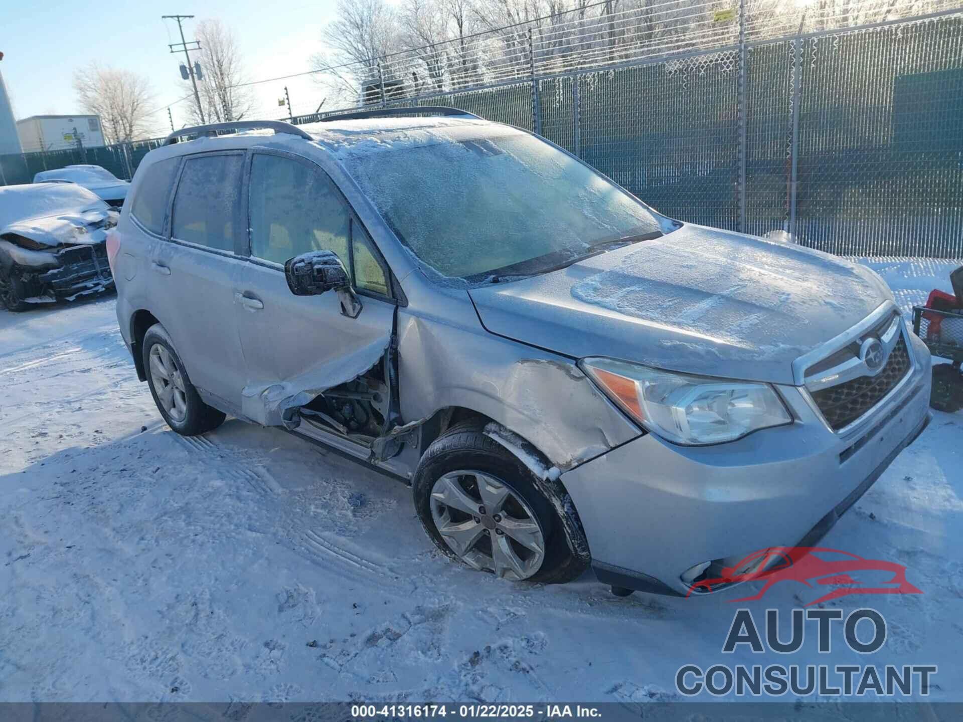 SUBARU FORESTER 2016 - JF2SJADC0GH516582