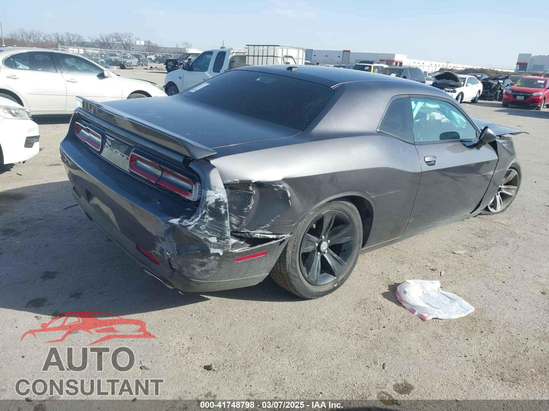 DODGE CHALLENGER 2019 - 2C3CDZAG3KH668752