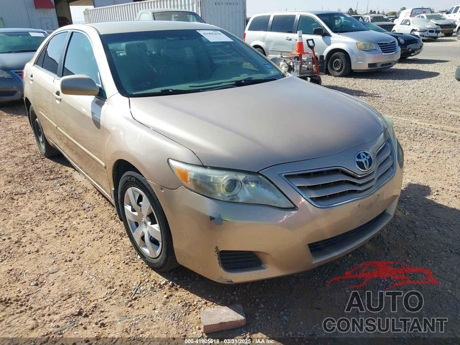 TOYOTA CAMRY 2010 - 4T4BF3EK3AR012772