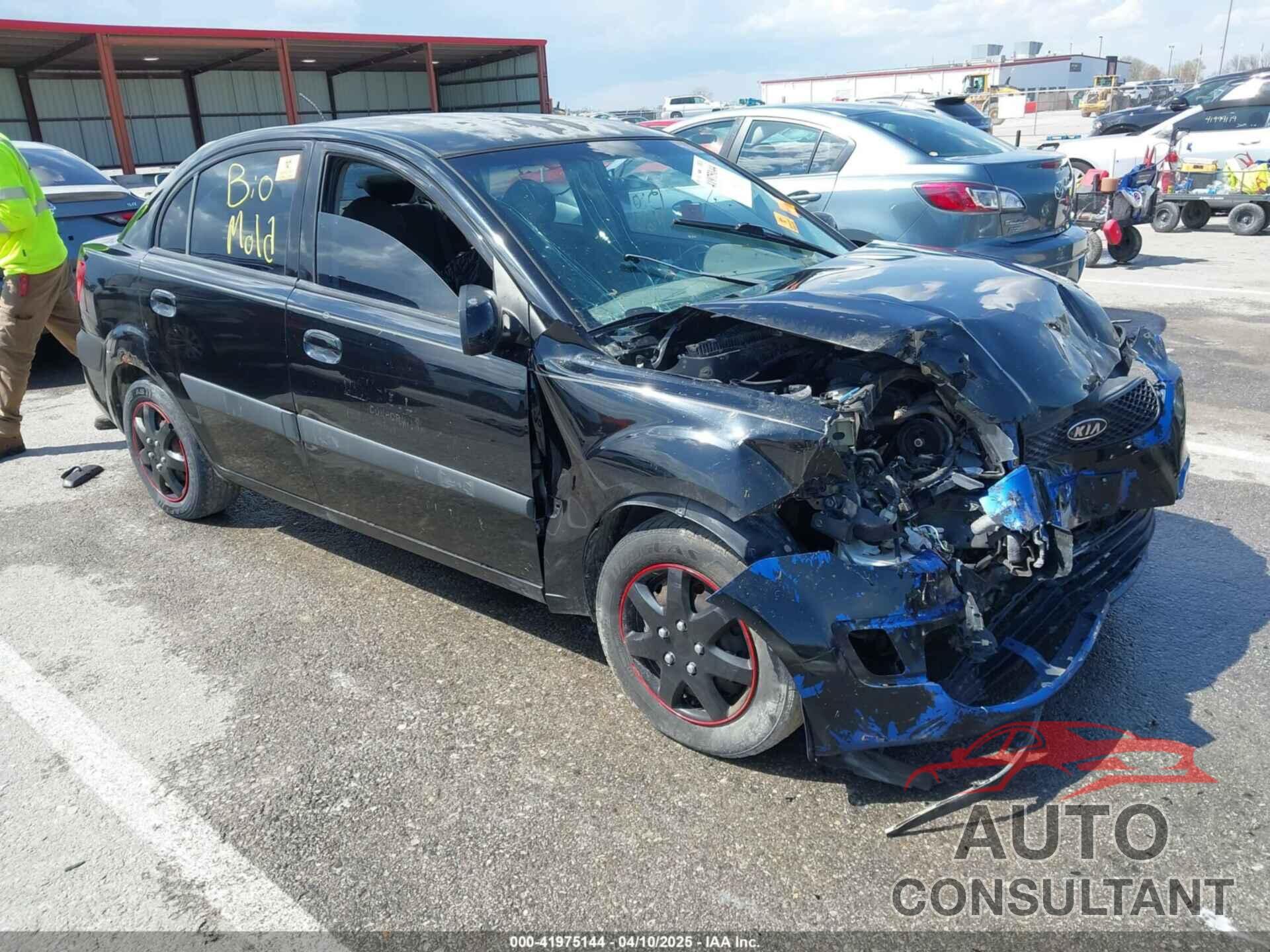 KIA RIO 2009 - KNADE223796551829