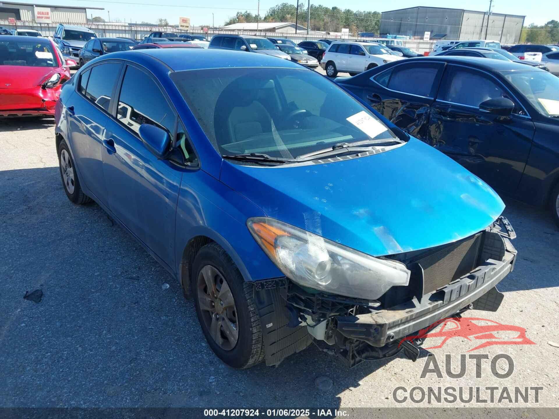 KIA FORTE 2015 - KNAFX4A68F5330624