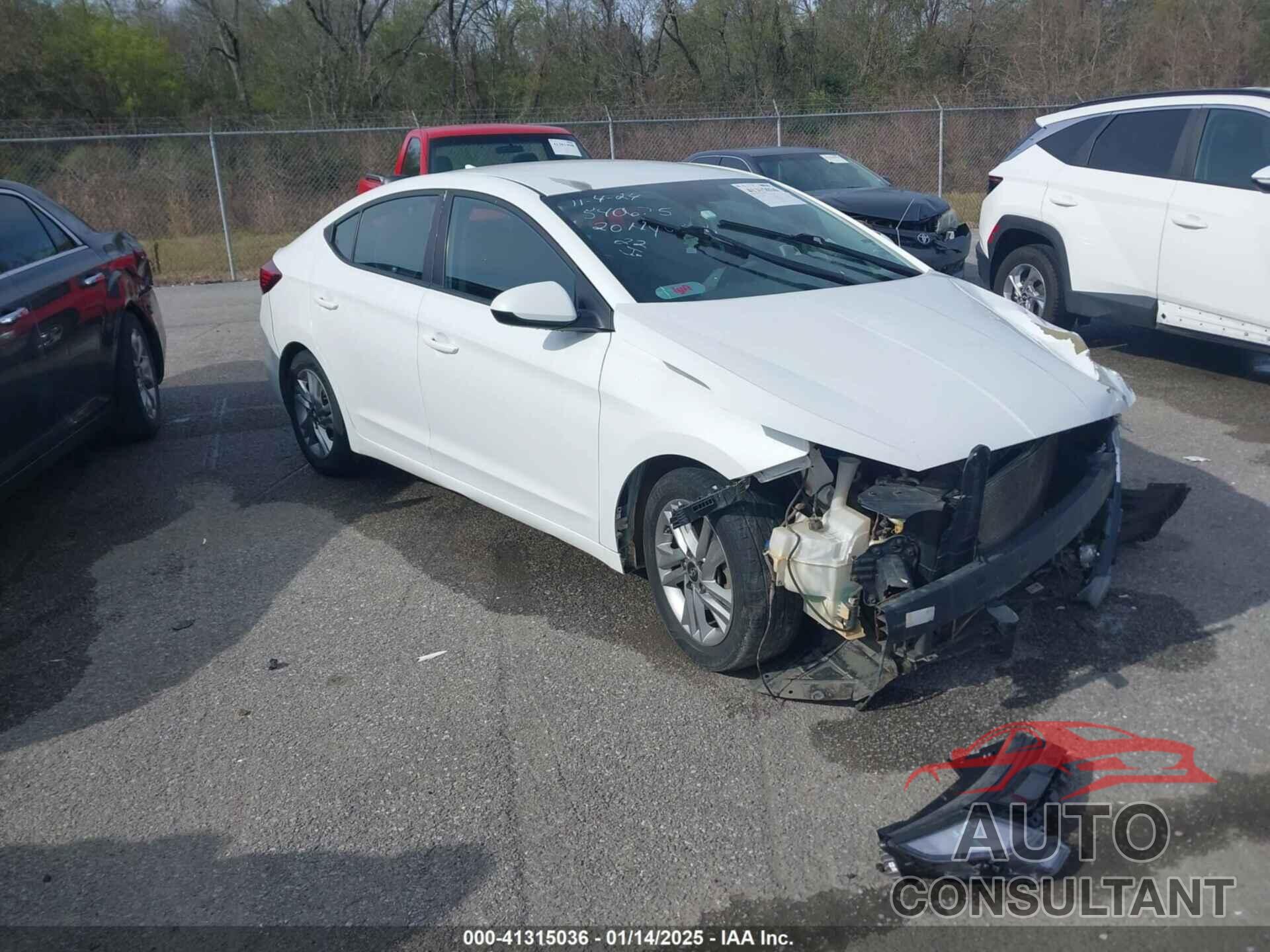HYUNDAI ELANTRA 2020 - 5NPD84LF1LH540675