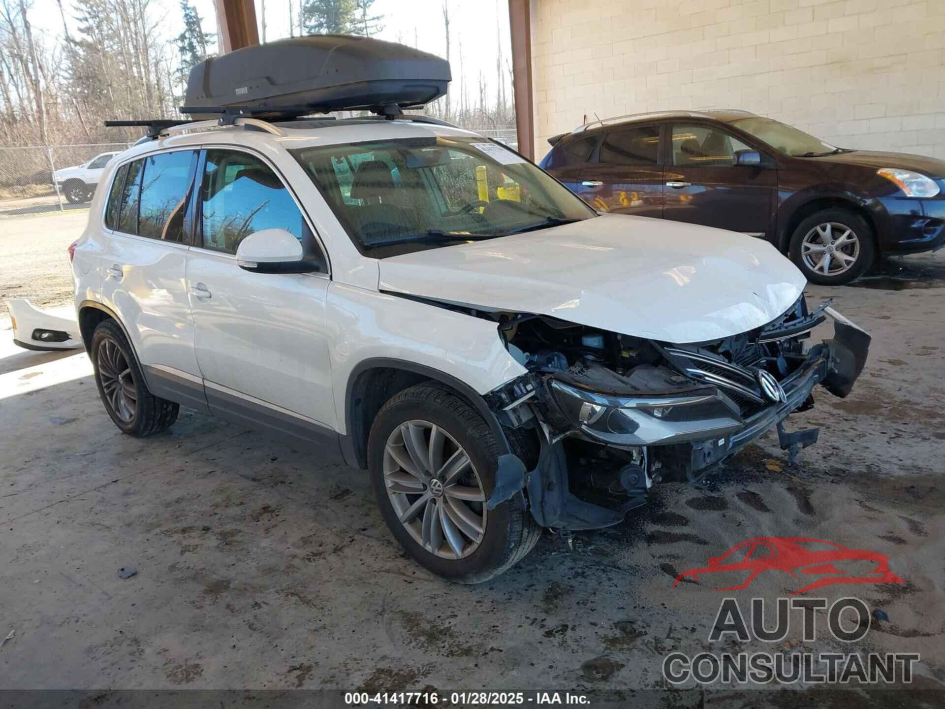 VOLKSWAGEN TIGUAN 2013 - WVGBV7AX9DW545241