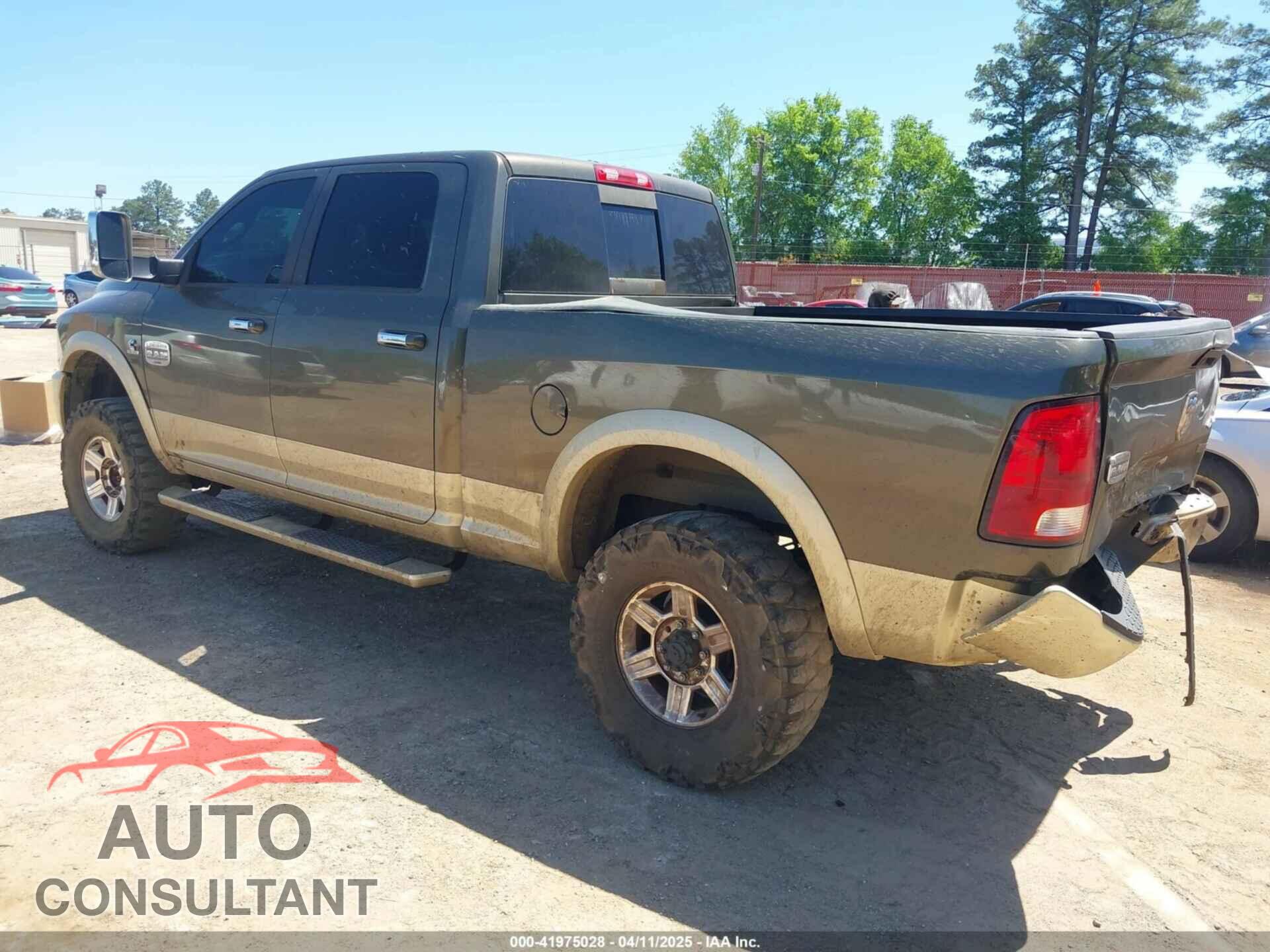 DODGE RAM 2500 2012 - 3C6UD5GL3CG108204