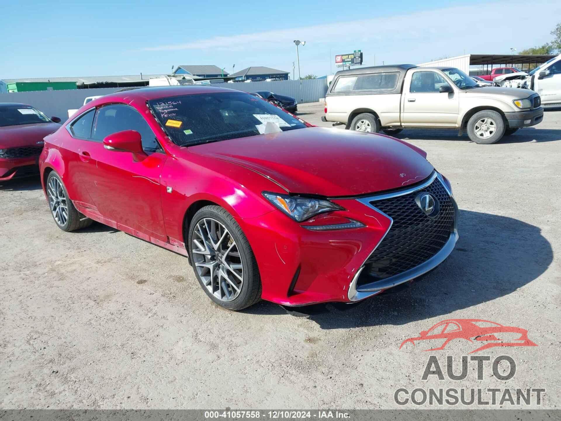 LEXUS RC 200T 2017 - JTHHA5BC6H5006810