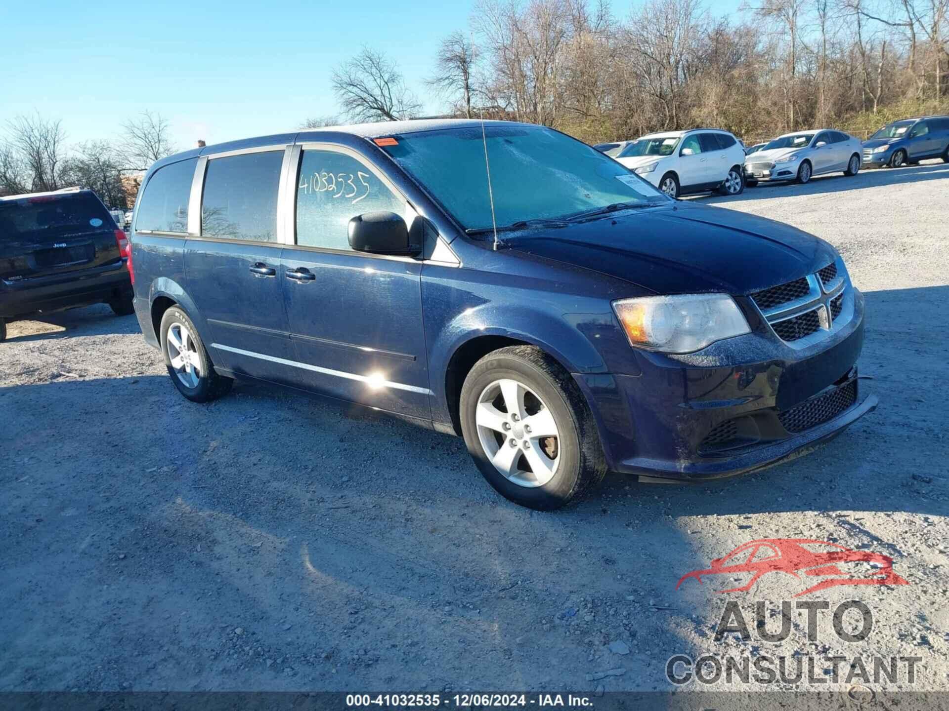 DODGE GRAND CARAVAN 2013 - 2C4RDGBG1DR735547