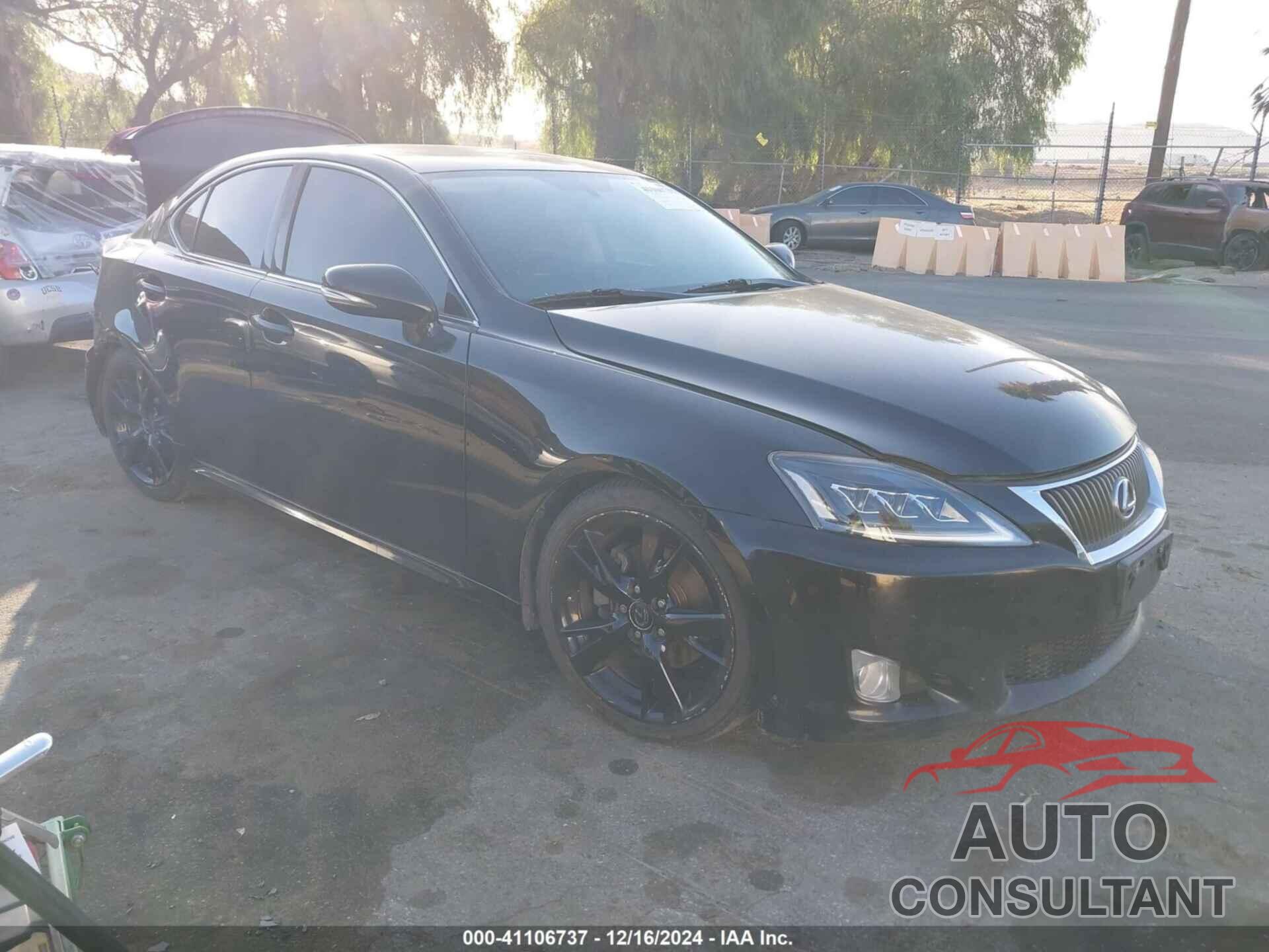 LEXUS IS 250 2010 - JTHBF5C21A2100176