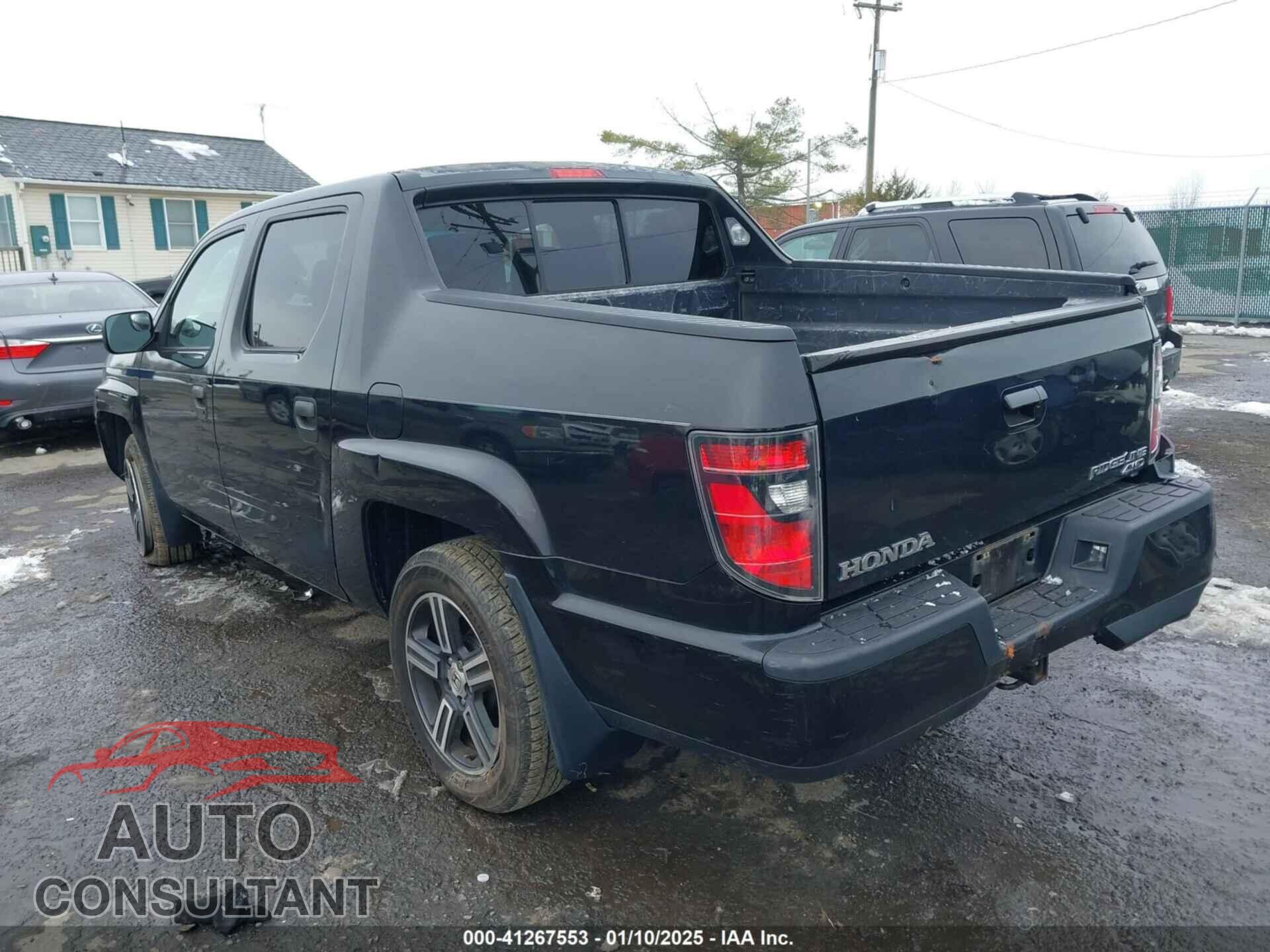 HONDA RIDGELINE 2013 - 5FPYK1F71DB001857