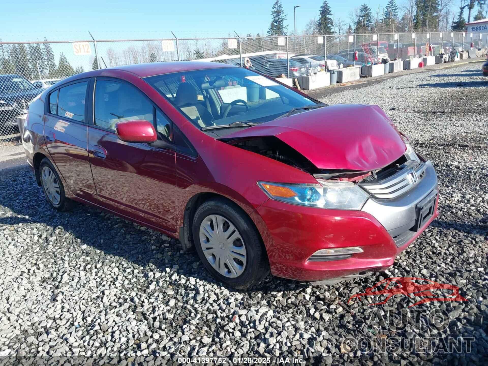 HONDA INSIGHT 2010 - JHMZE2H55AS041393
