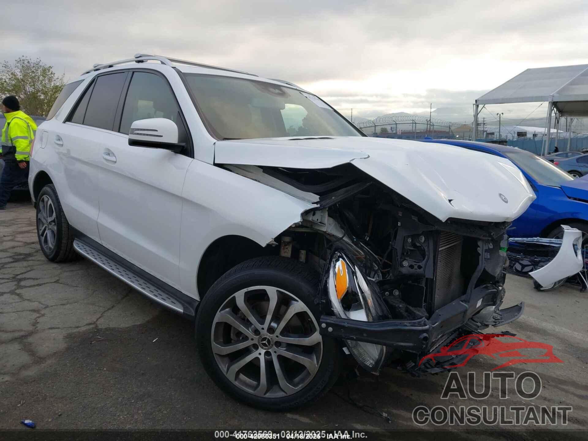 MERCEDES-BENZ GLE 350 2017 - 4JGDA5JB3HA921030