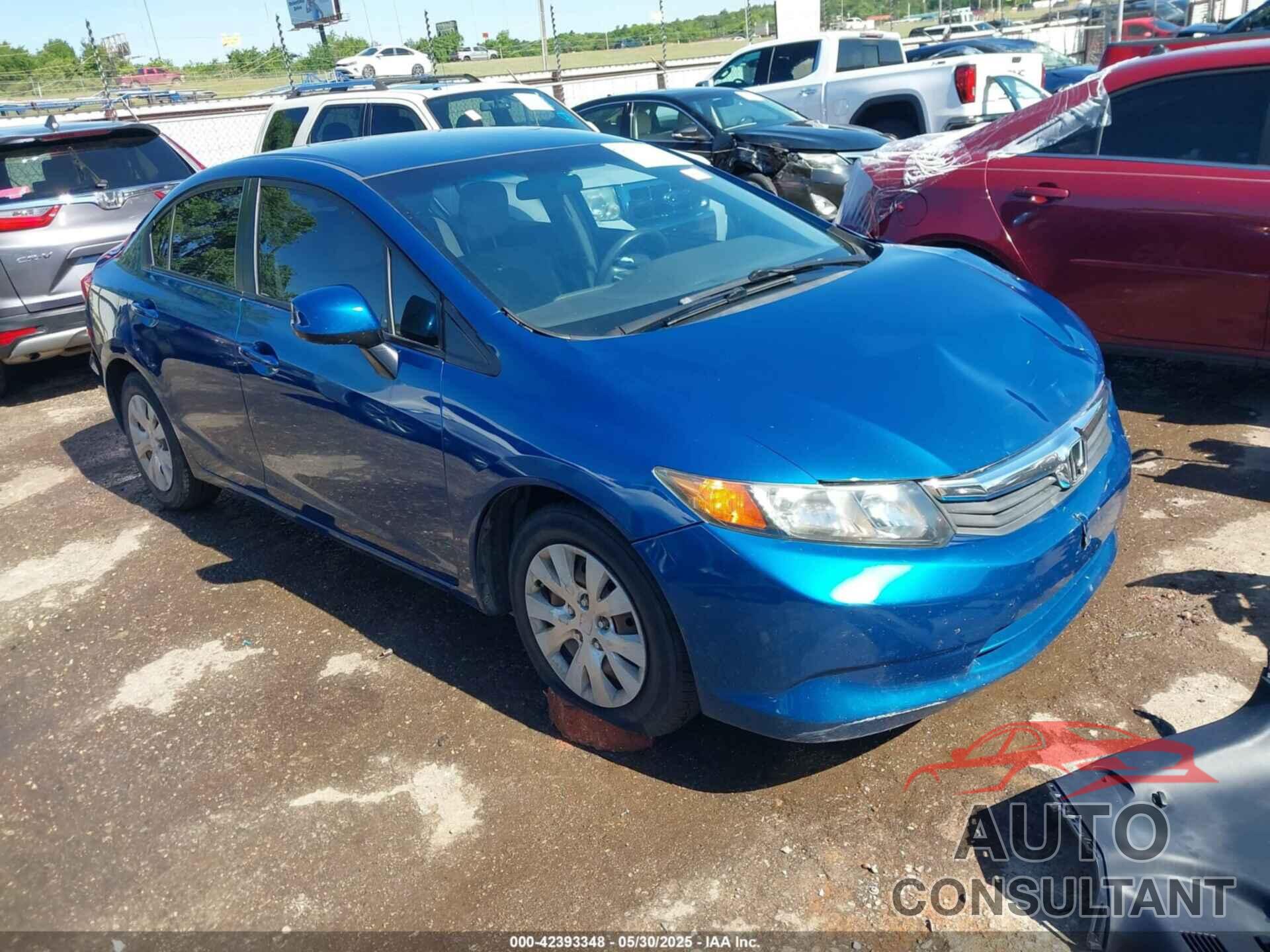 HONDA CIVIC 2012 - 2HGFB2F5XCH544381