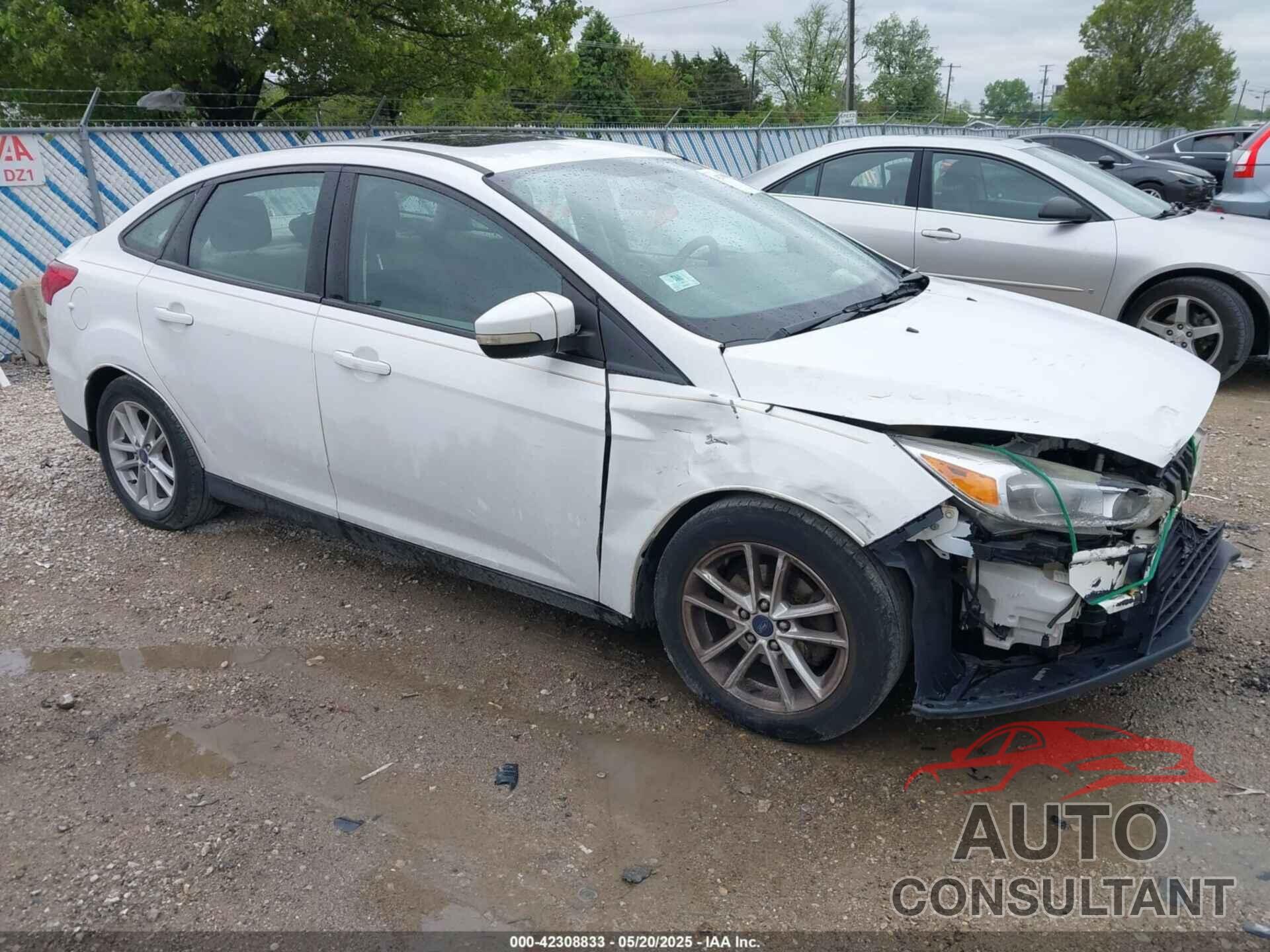 FORD FOCUS 2016 - 1FADP3F27GL343247