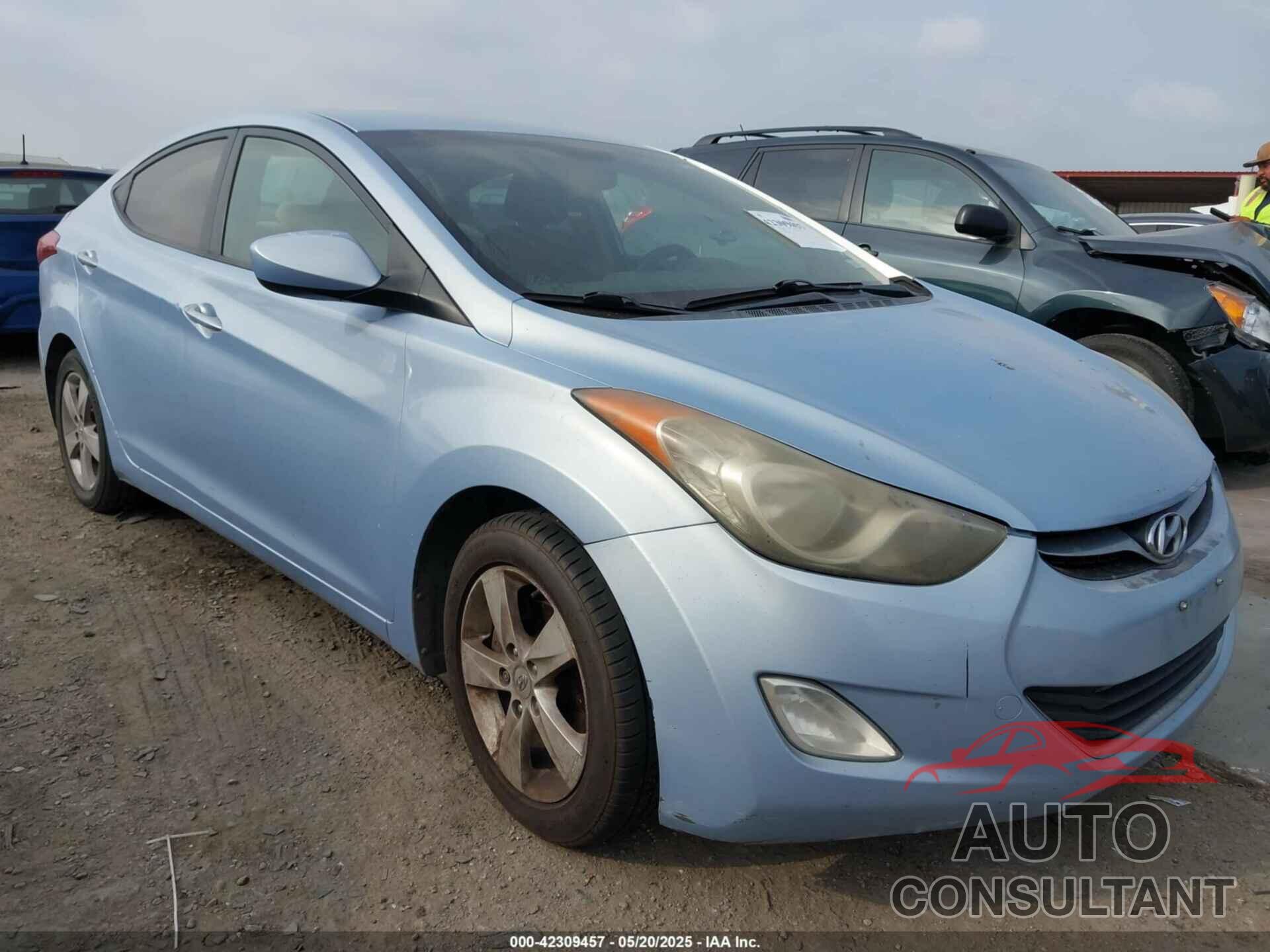 HYUNDAI ELANTRA 2012 - KMHDH4AE0CU466399