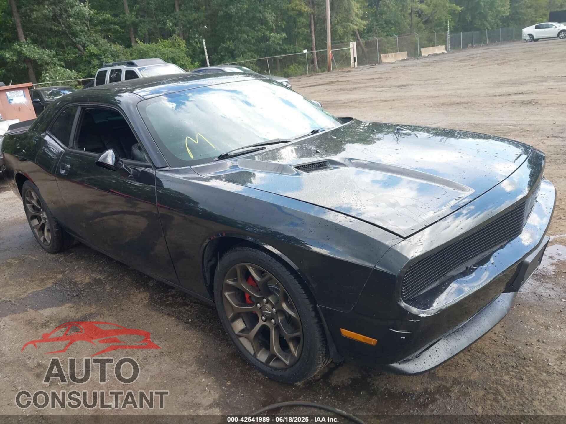 DODGE CHALLENGER 2012 - 2C3CDYAG7CH158366