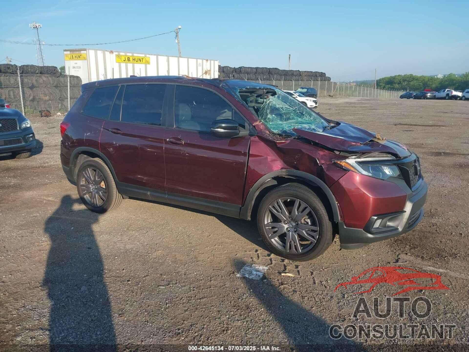 HONDA PASSPORT 2020 - 5FNYF8H52LB010552