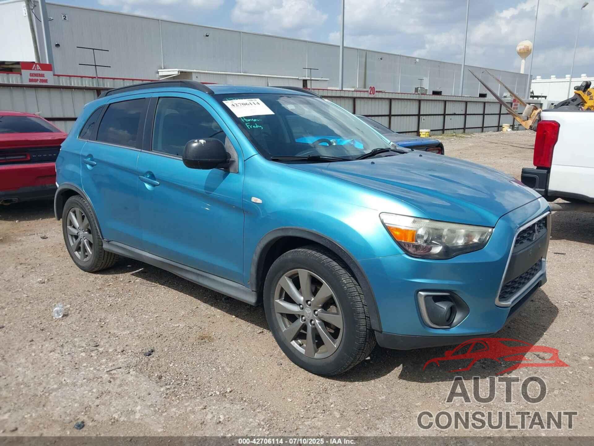 MITSUBISHI OUTLANDER SPORT 2013 - 4A4AP5AU4DE025175