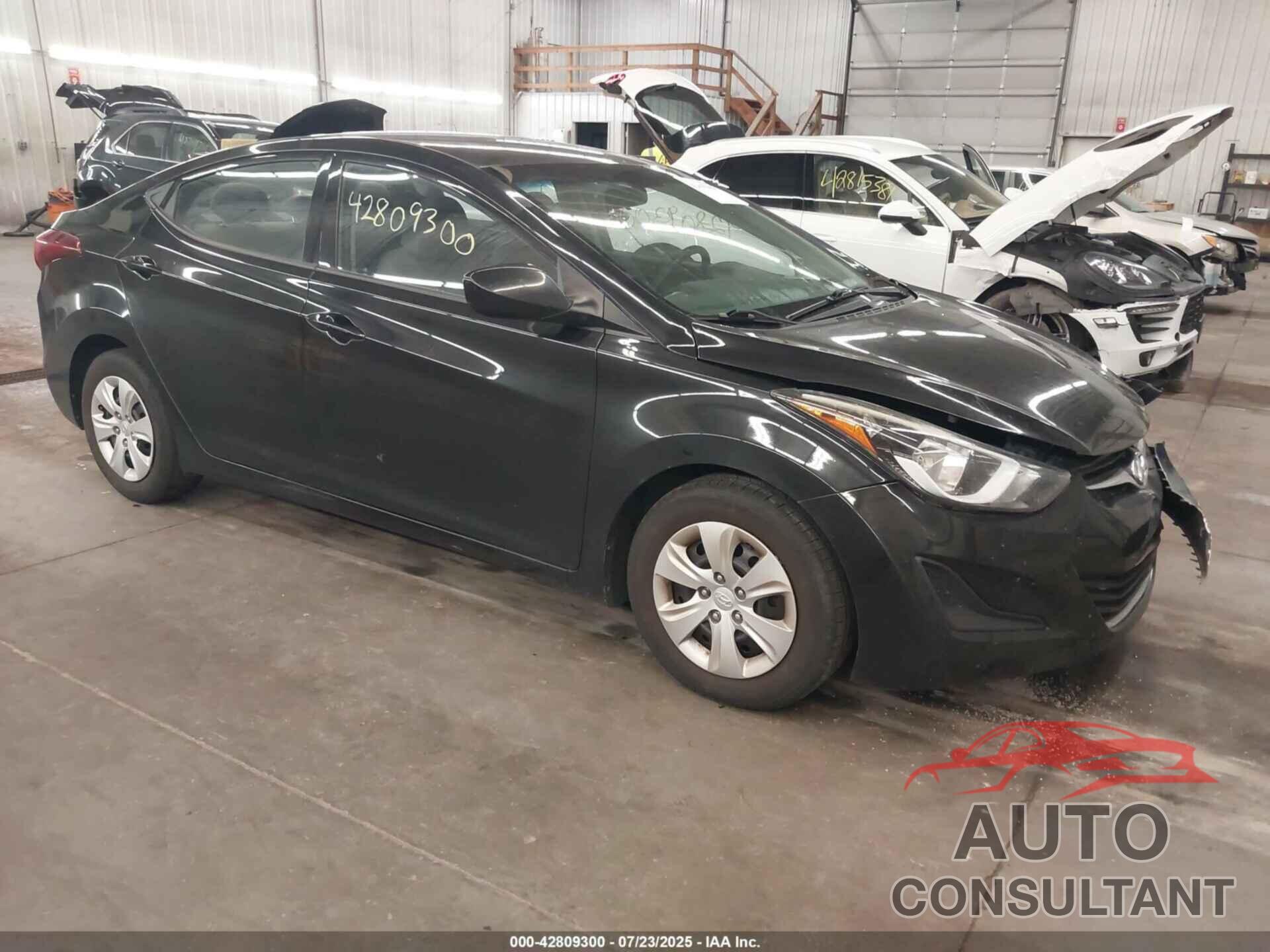 HYUNDAI ELANTRA 2016 - 5NPDH4AE2GH789745