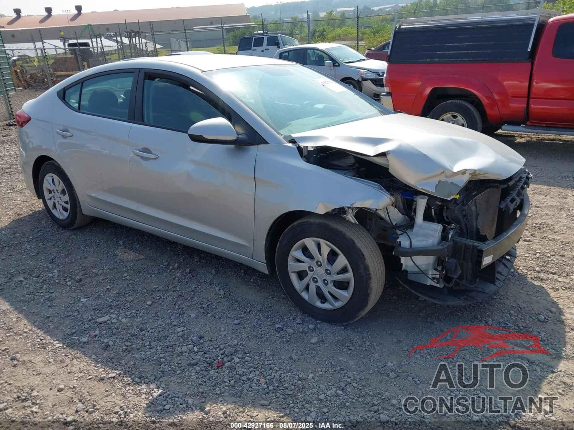 HYUNDAI ELANTRA 2018 - 5NPD74LF9JH262284