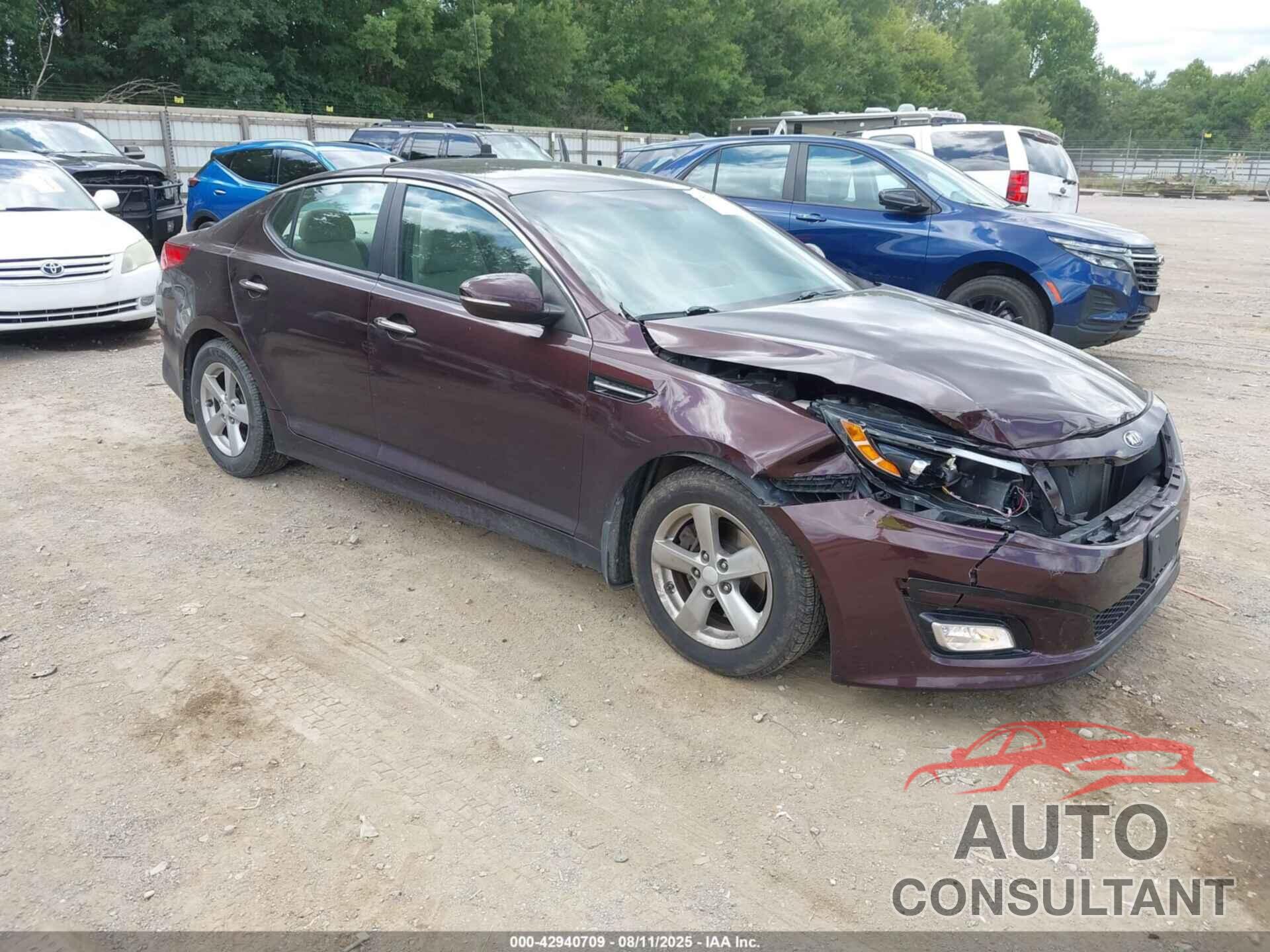 KIA OPTIMA 2014 - 5XXGM4A73EG325043