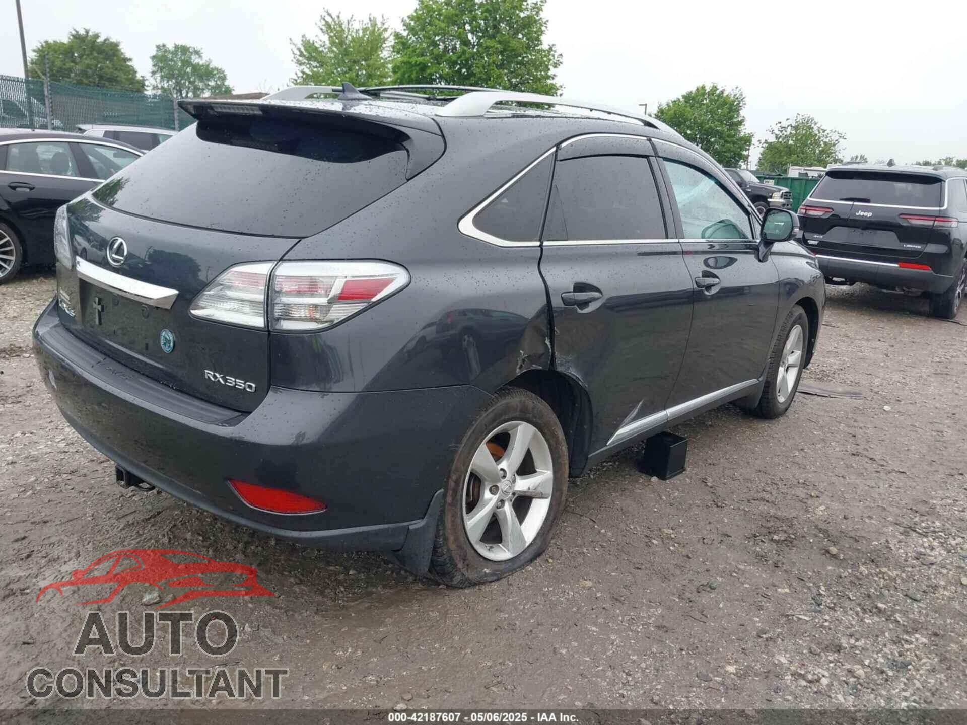 LEXUS RX 2010 - 2T2BK1BA3AC012984