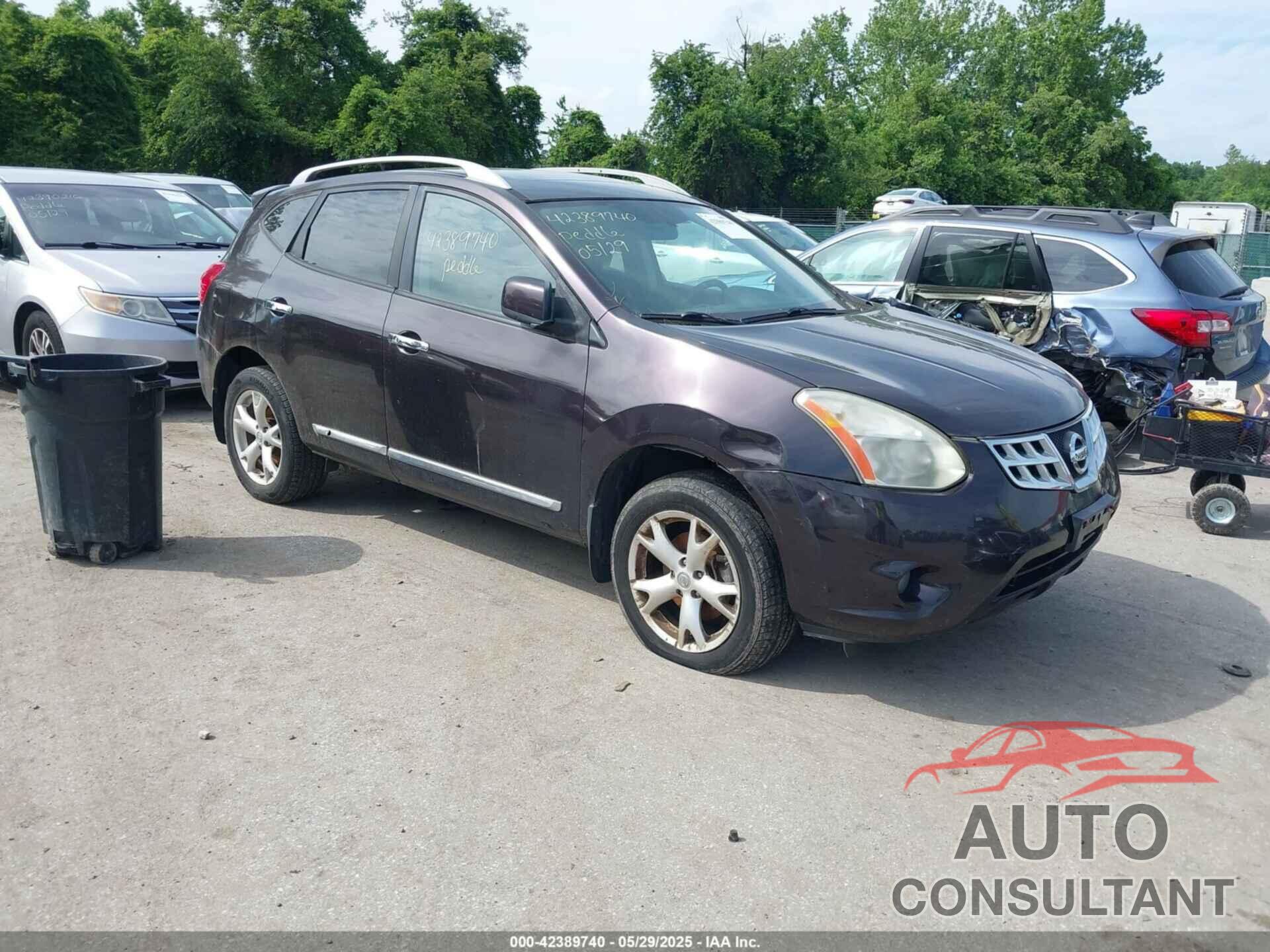 NISSAN ROGUE 2013 - JN8AS5MVXDW612554