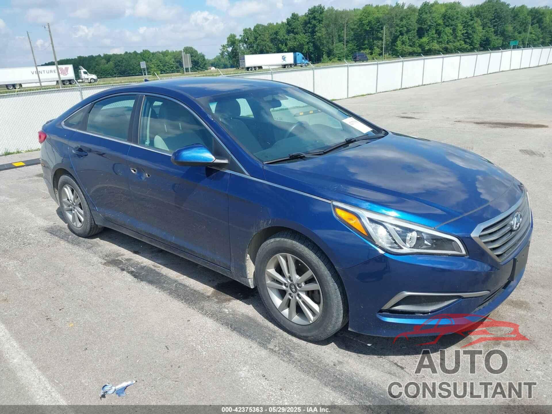 HYUNDAI SONATA 2017 - 5NPE24AF6HH540574