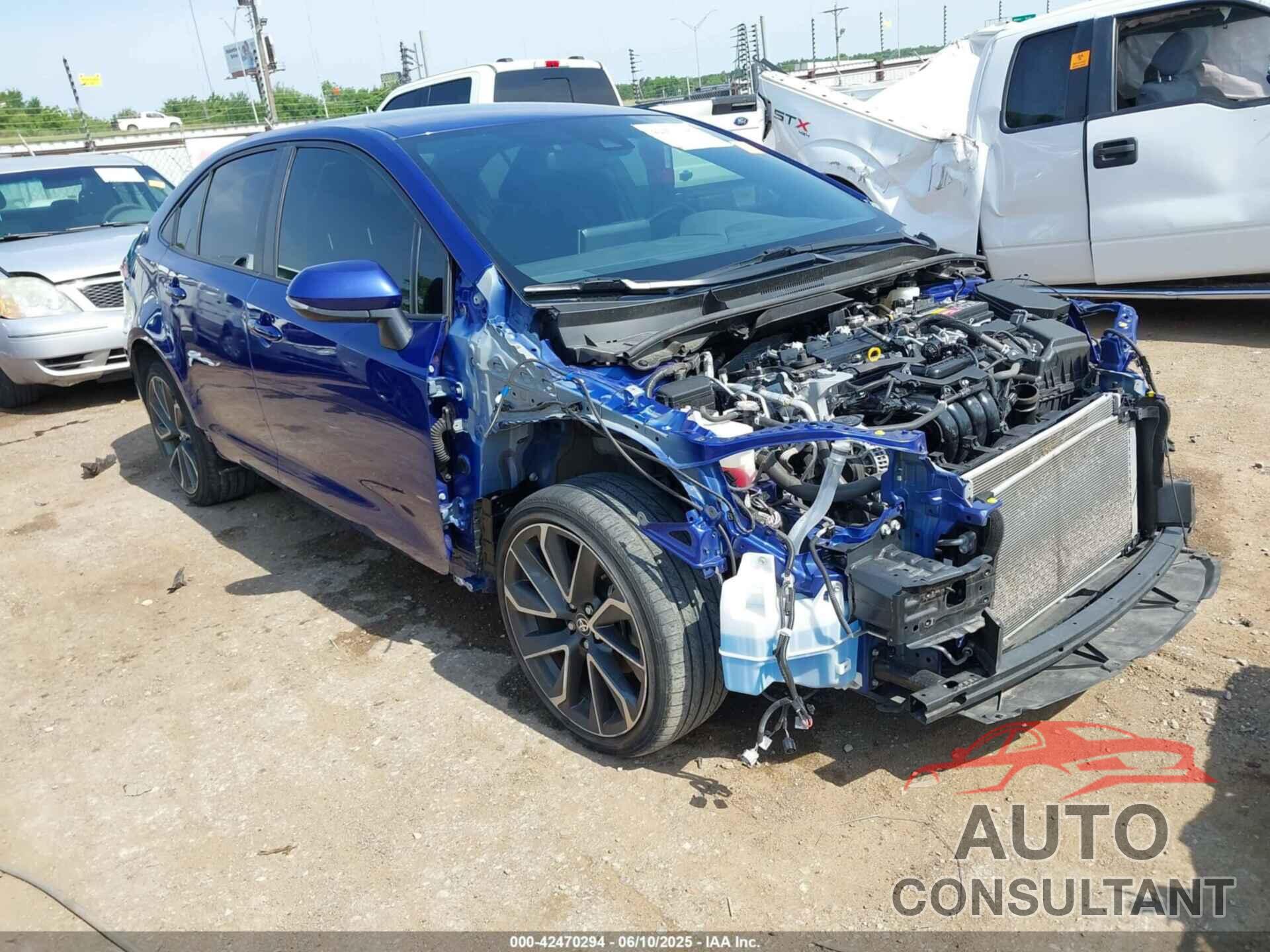 TOYOTA COROLLA 2021 - JTDS4MCE4MJ072184