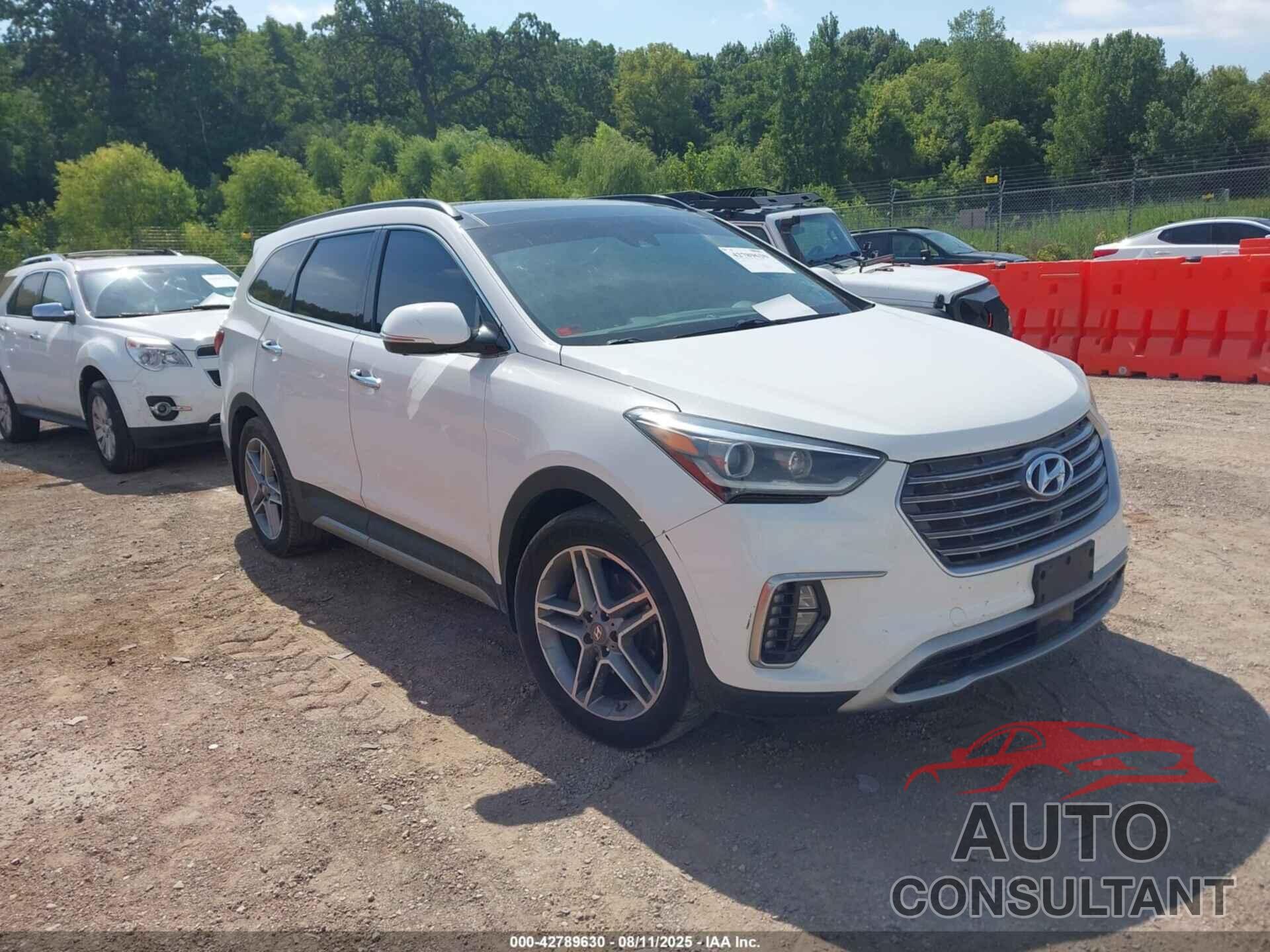 HYUNDAI SANTA FE 2017 - KM8SRDHF7HU217849