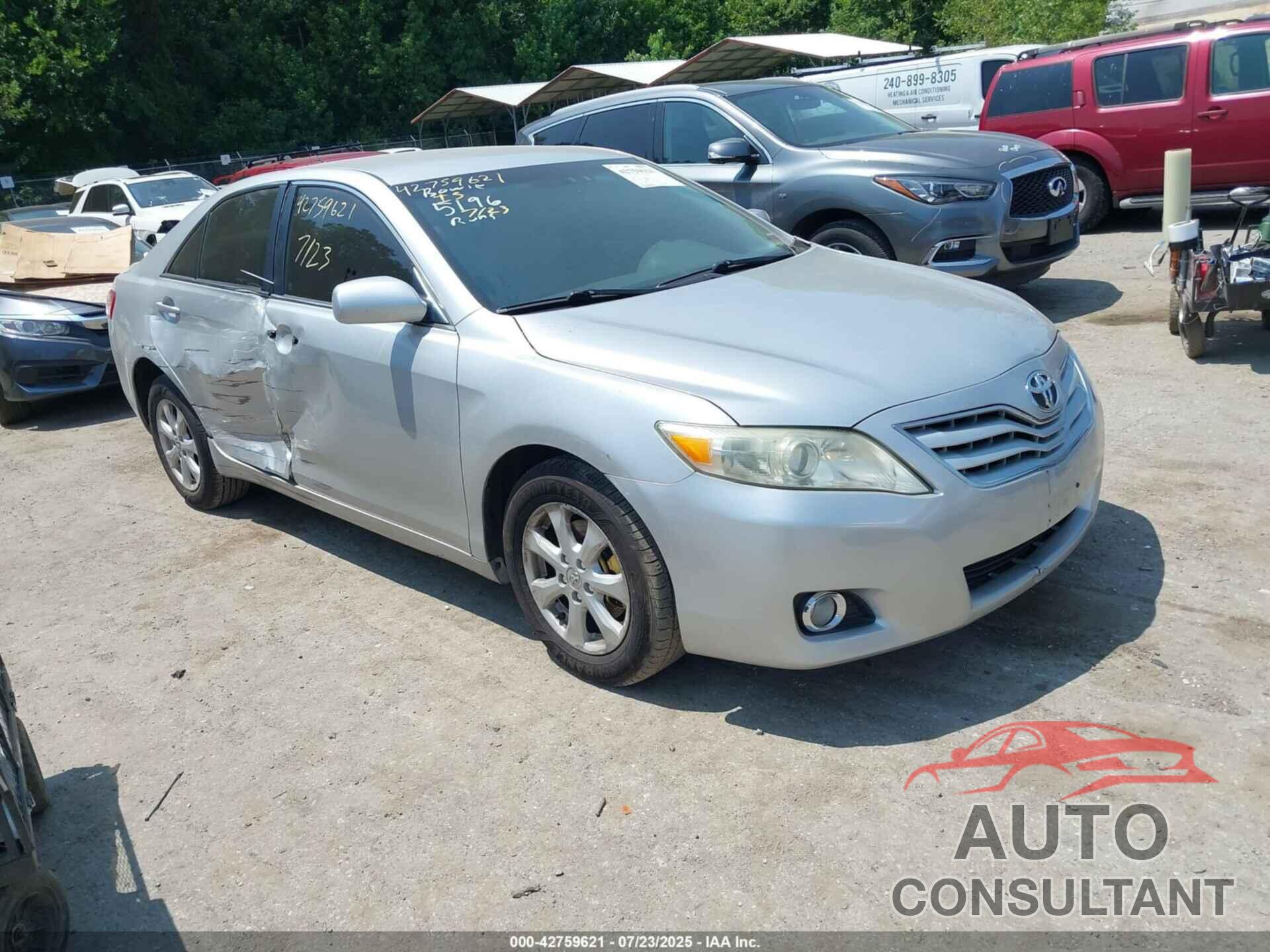 TOYOTA CAMRY 2011 - 4T1BF3EK3BU655196