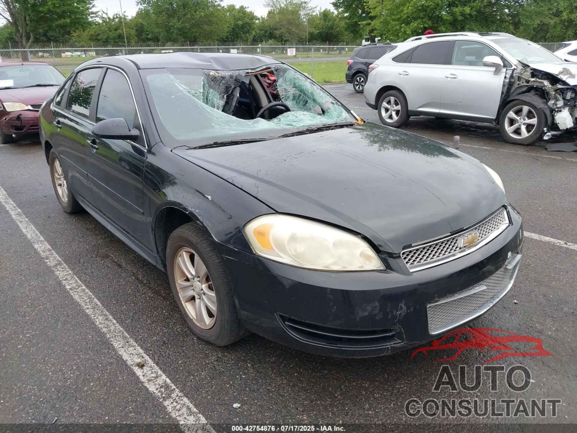 CHEVROLET IMPALA 2013 - 2G1WF5E31D1245613