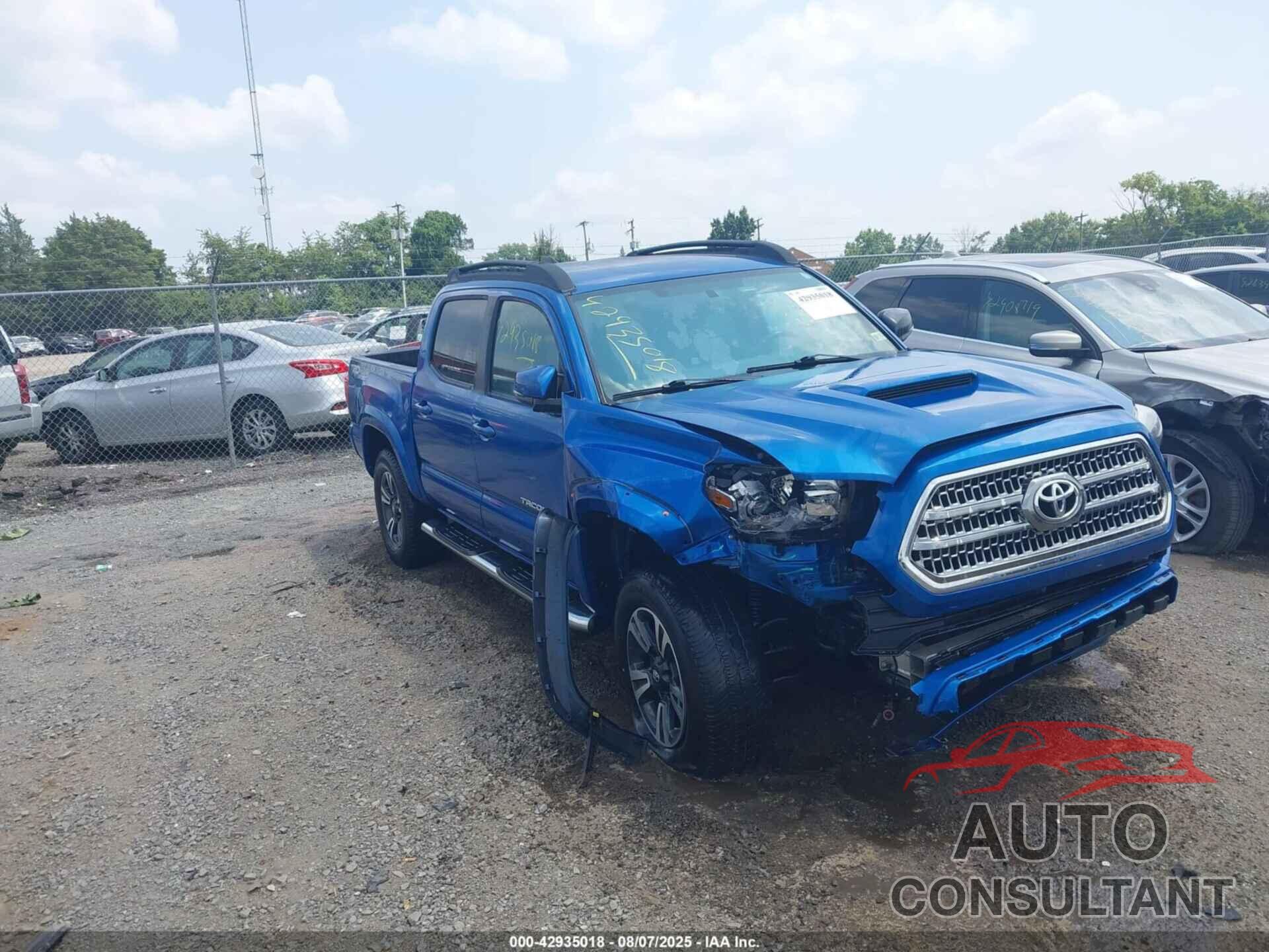 TOYOTA TACOMA 2017 - 3TMCZ5AN9HM109740