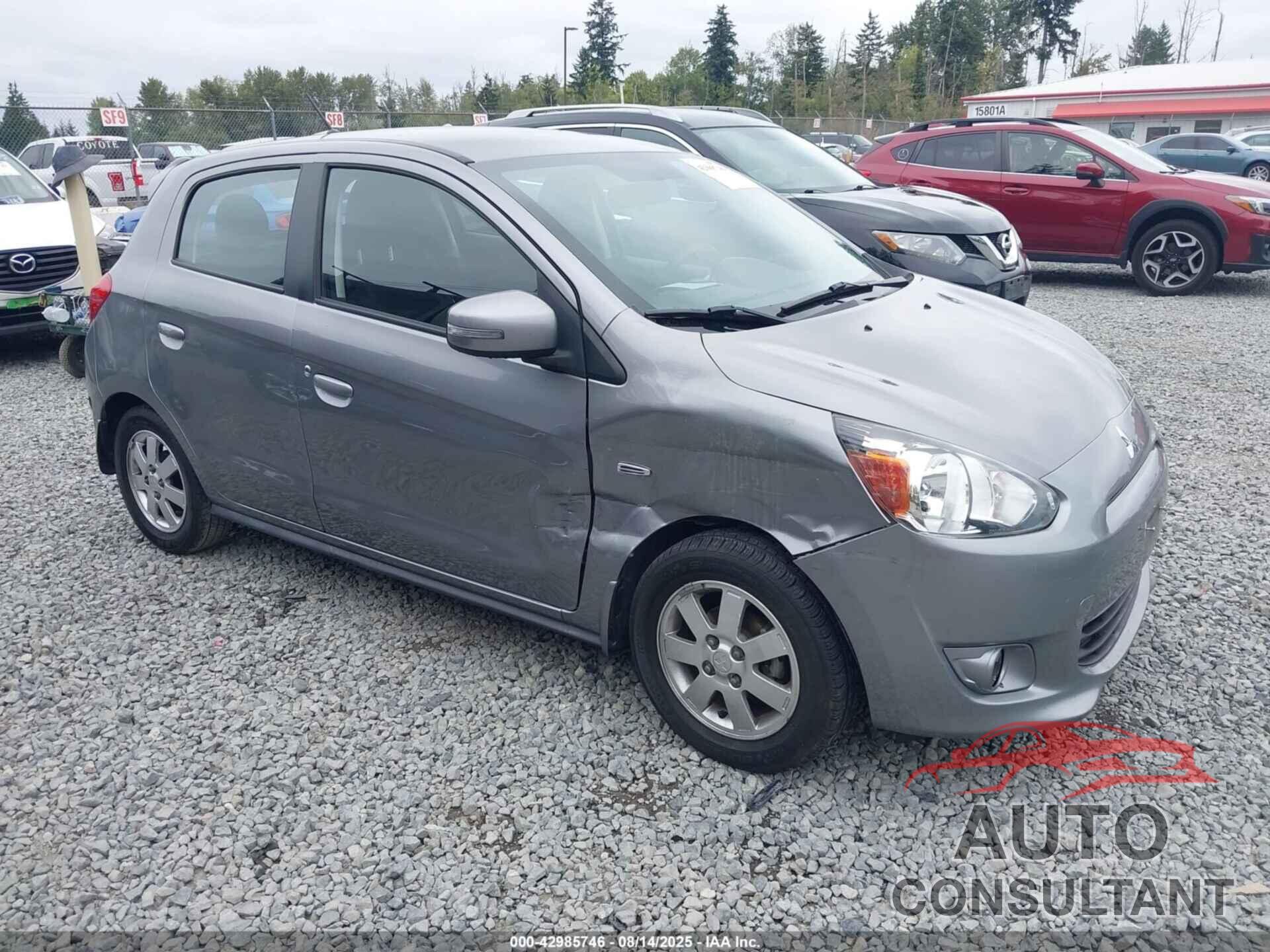 MITSUBISHI MIRAGE 2015 - ML32A4HJXFH056843