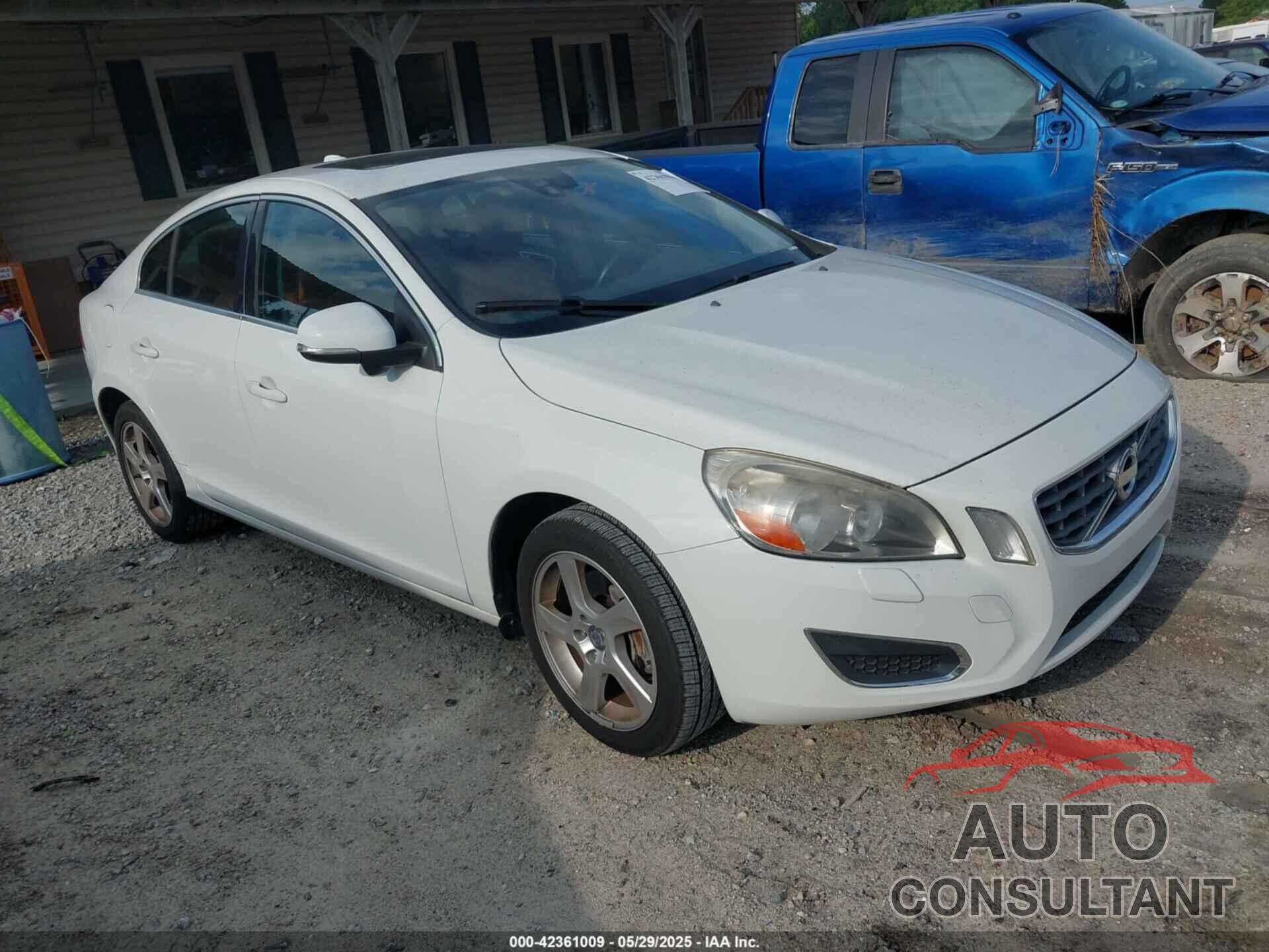 VOLVO S60 2013 - YV1612FS2D2187905