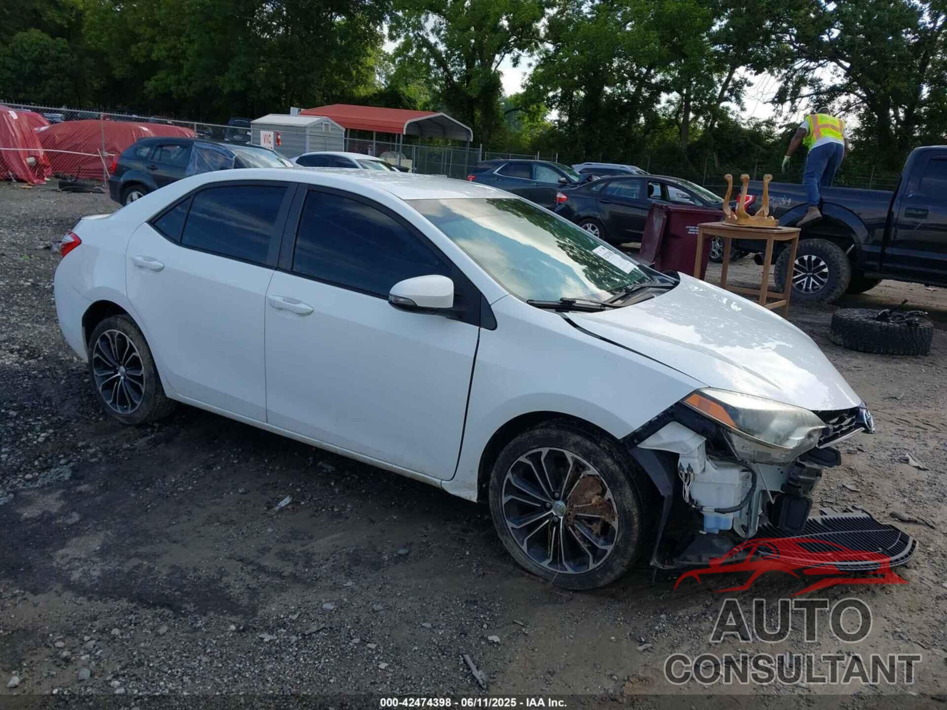 TOYOTA COROLLA 2015 - 2T1BURHEXFC445152