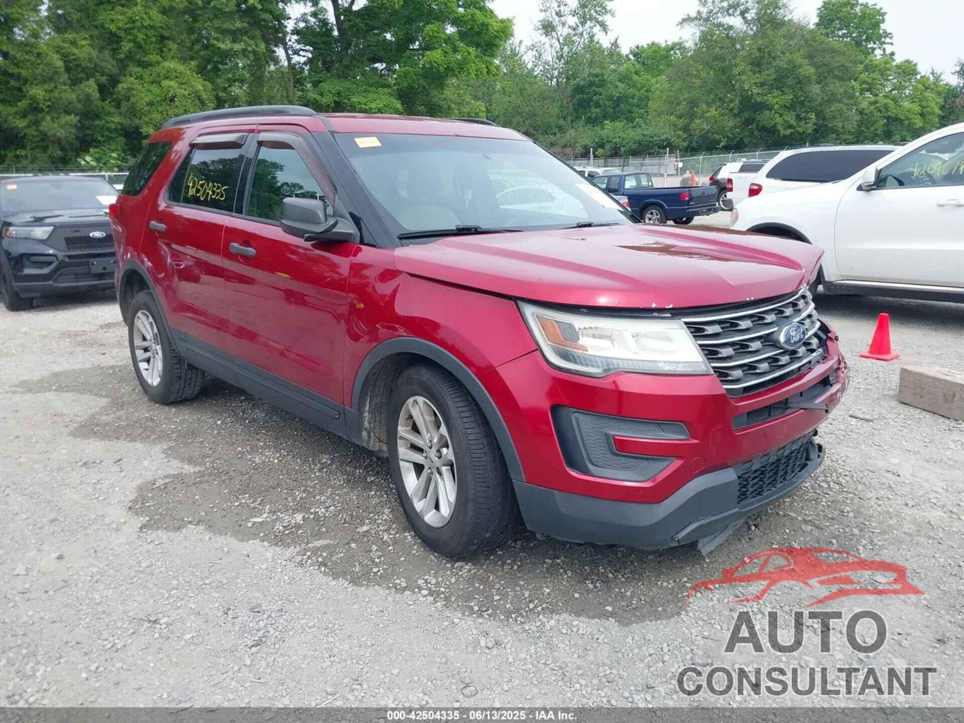 FORD EXPLORER 2016 - 1FM5K8B89GGB31720