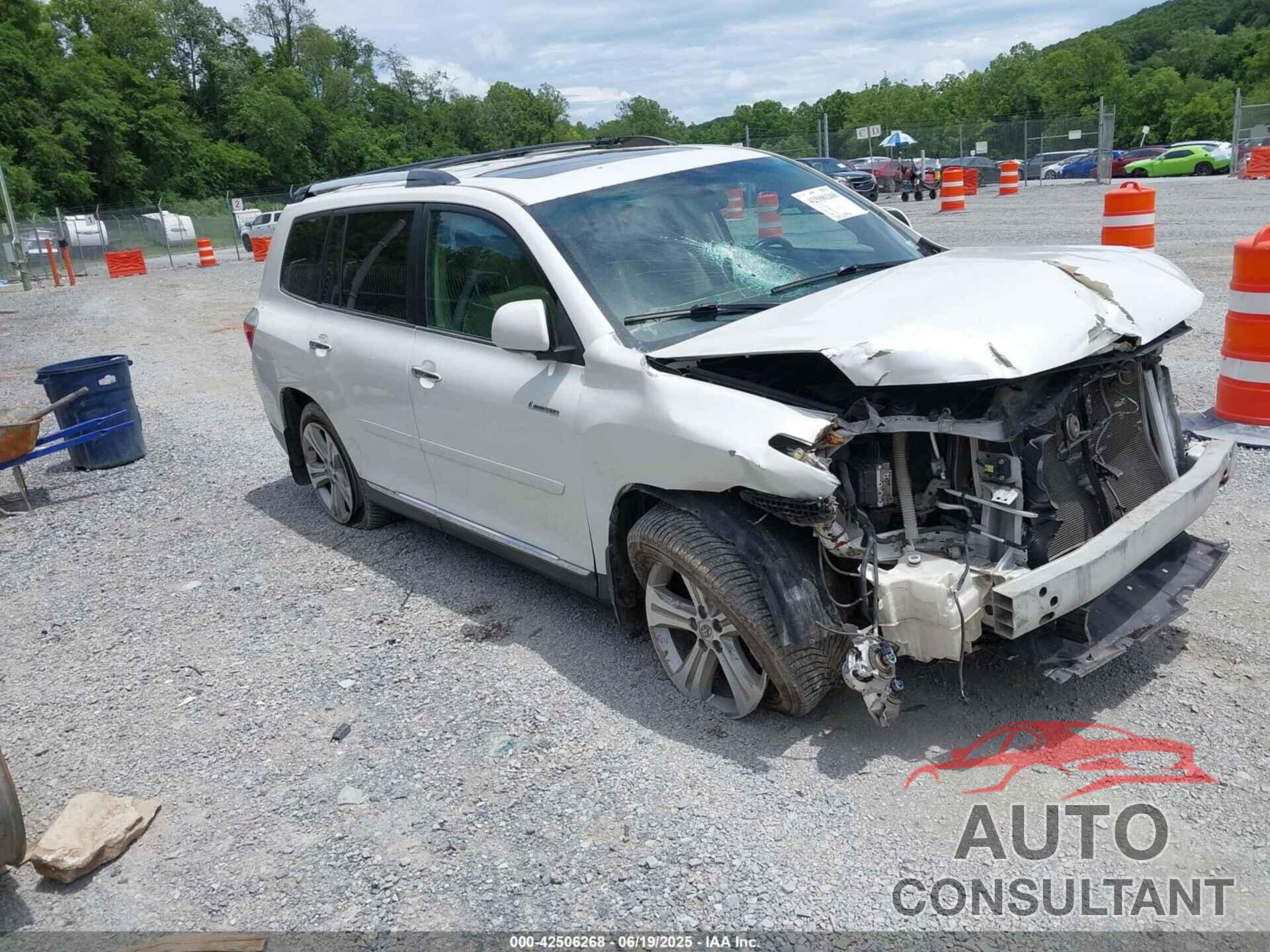 TOYOTA HIGHLANDER 2013 - 5TDDK3EHXDS277513