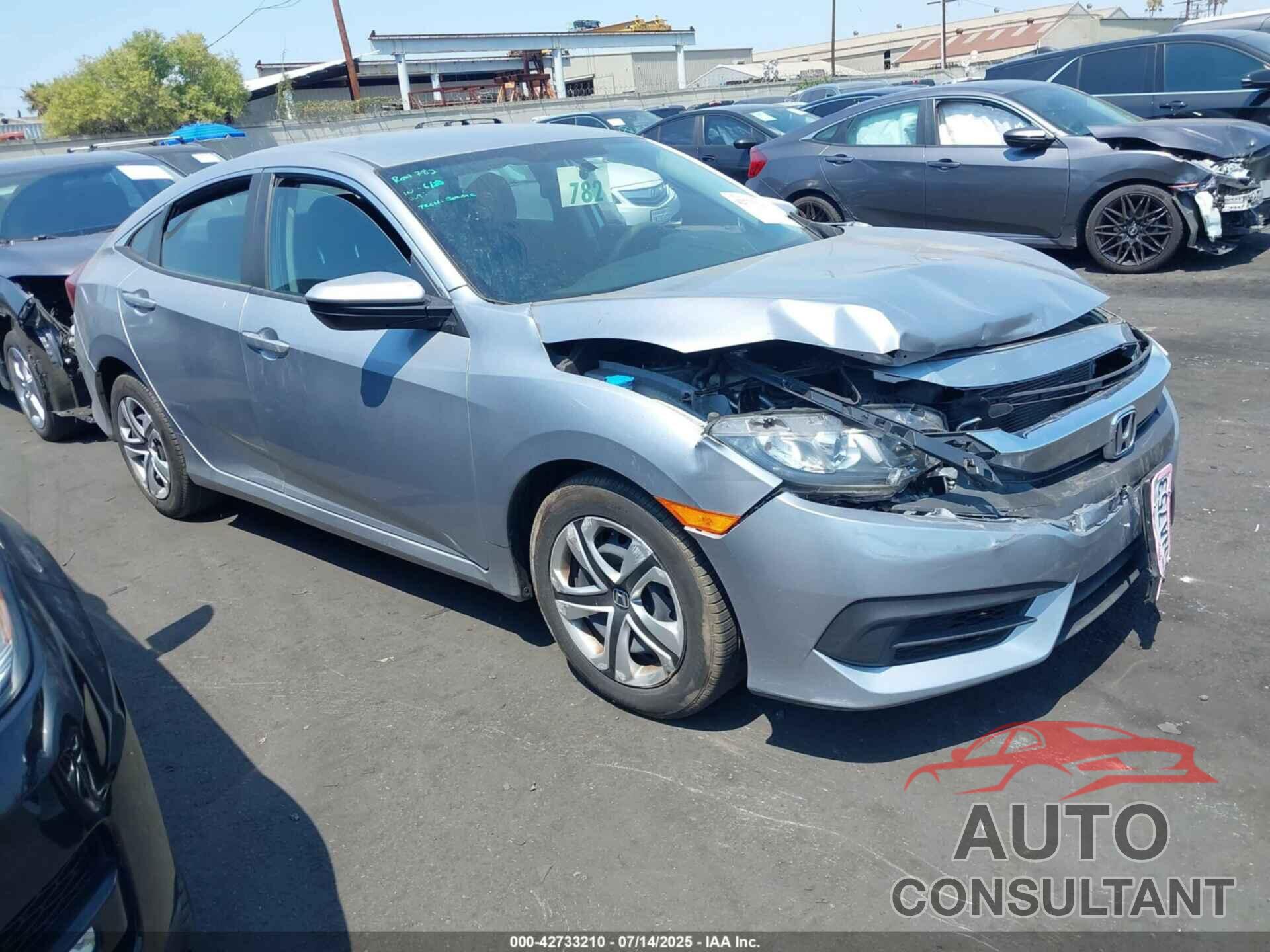 HONDA CIVIC 2018 - 2HGFC2F59JH553745