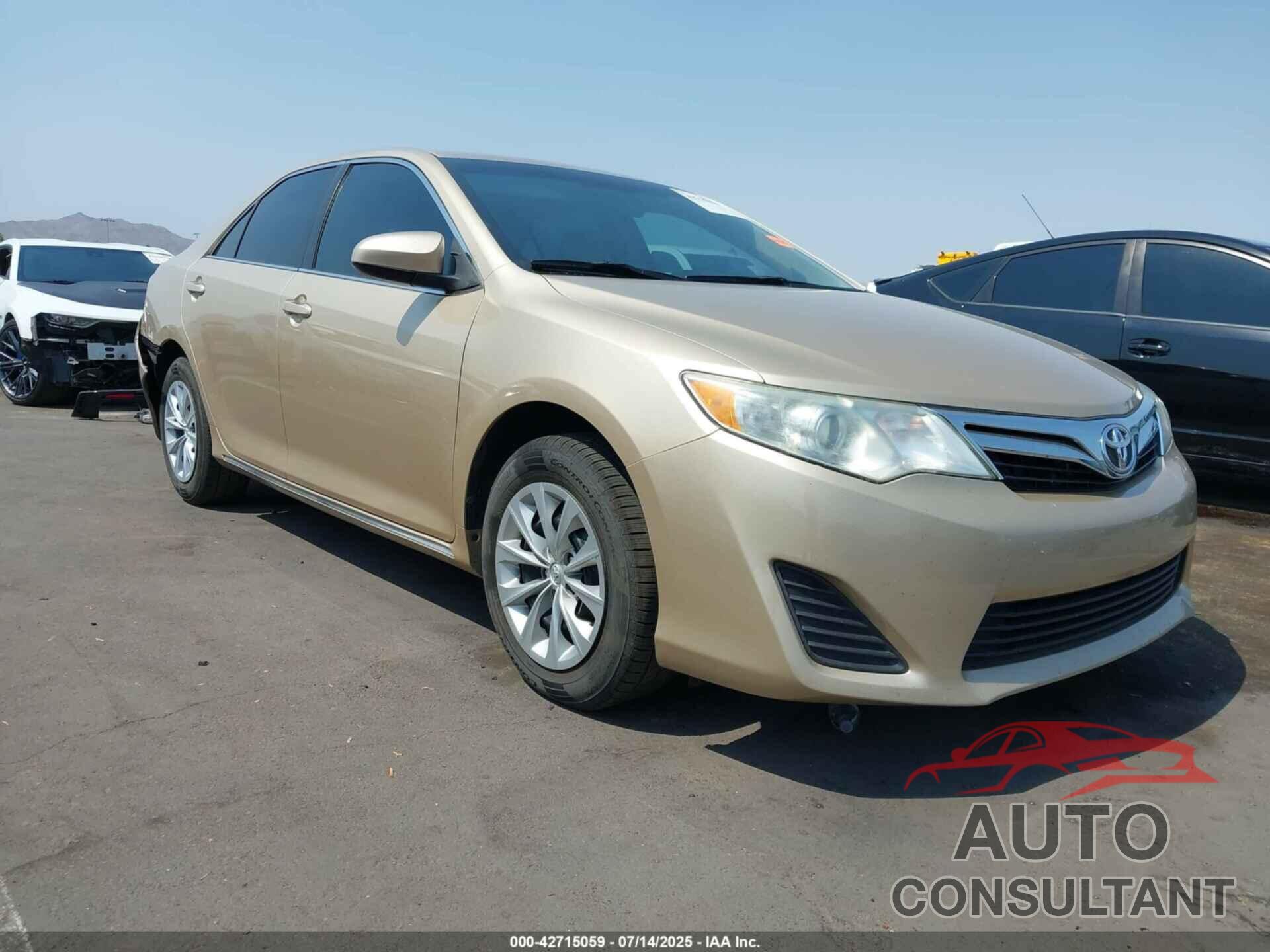 TOYOTA CAMRY 2012 - 4T1BF1FK1CU001821