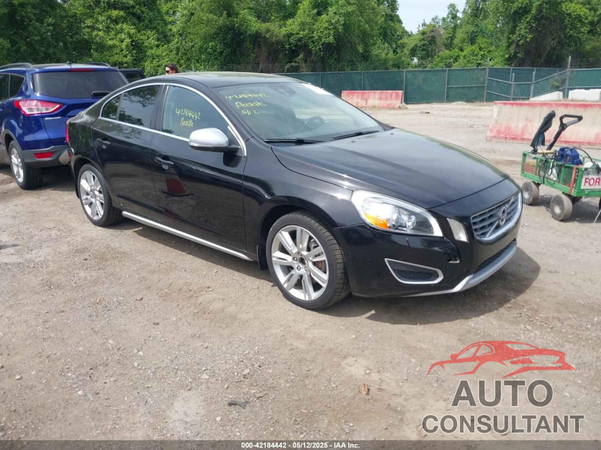 VOLVO S60 2012 - YV1902FH7C2037100