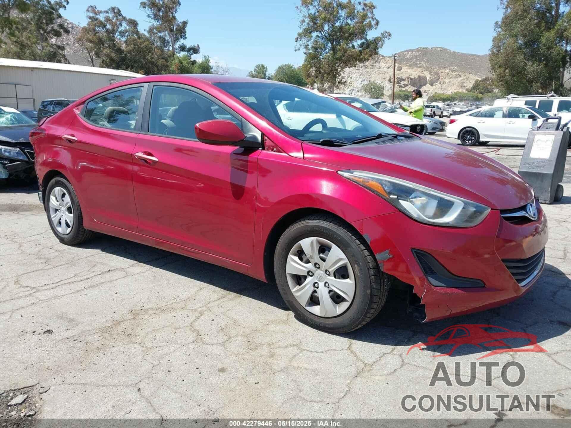 HYUNDAI ELANTRA 2016 - 5NPDH4AE7GH724048
