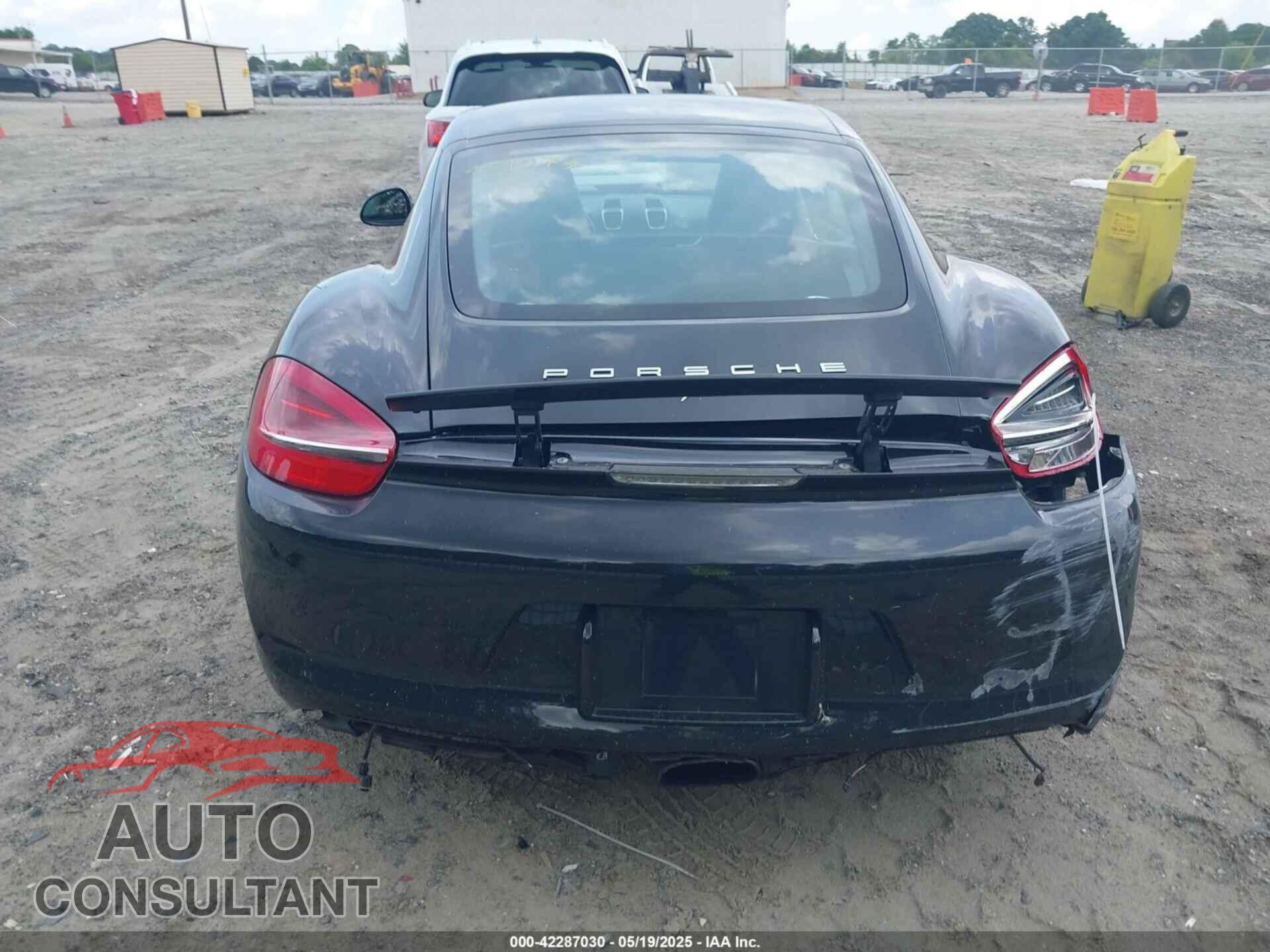 PORSCHE CAYMAN 2014 - WP0AA2A86EK173437