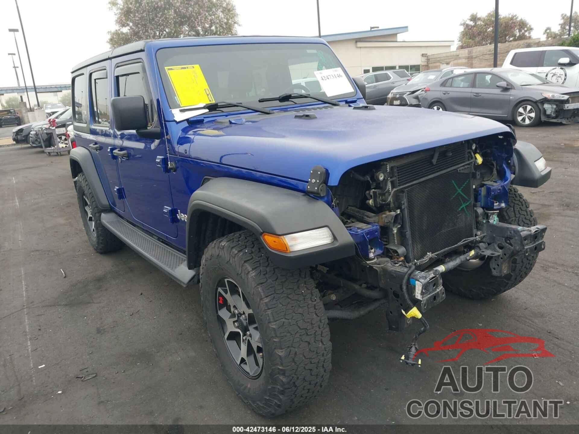 JEEP WRANGLER UNLIMITED 2018 - 1C4HJXDG7JW235946