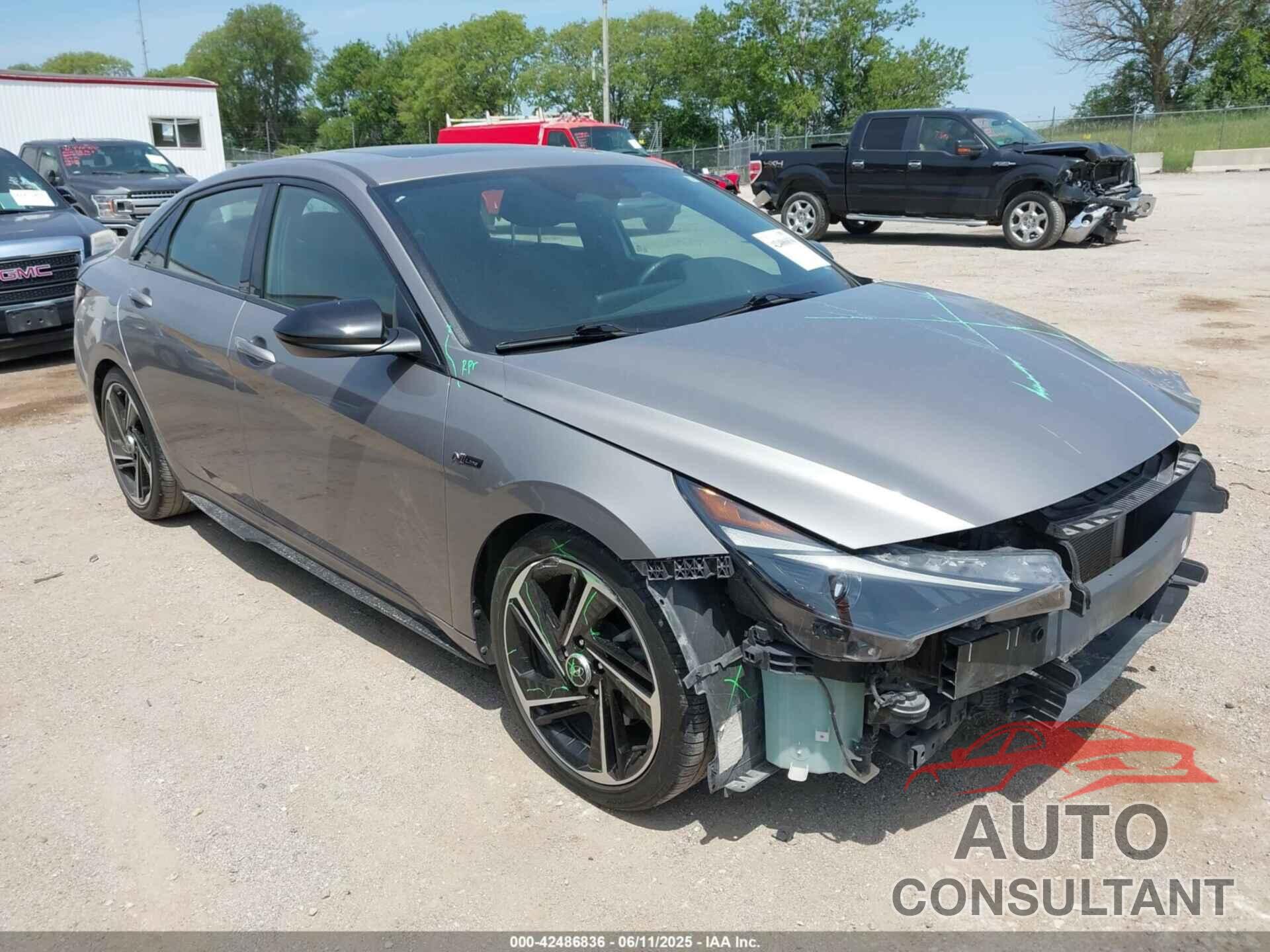 HYUNDAI ELANTRA 2022 - KMHLR4AF8NU331644