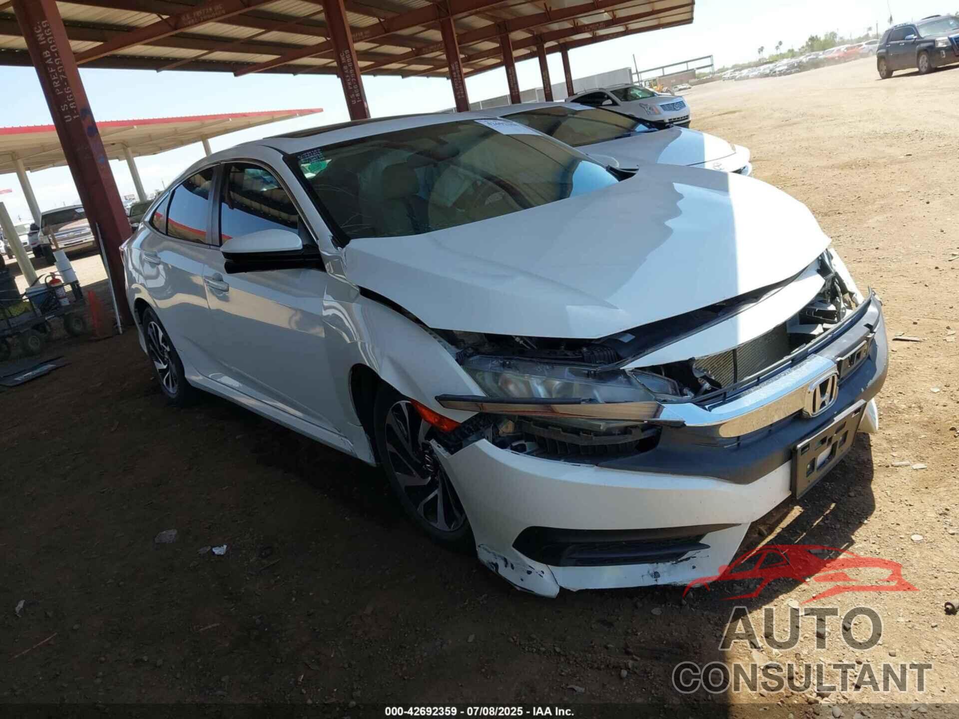 HONDA CIVIC 2016 - 2HGFC2F7XGH545034