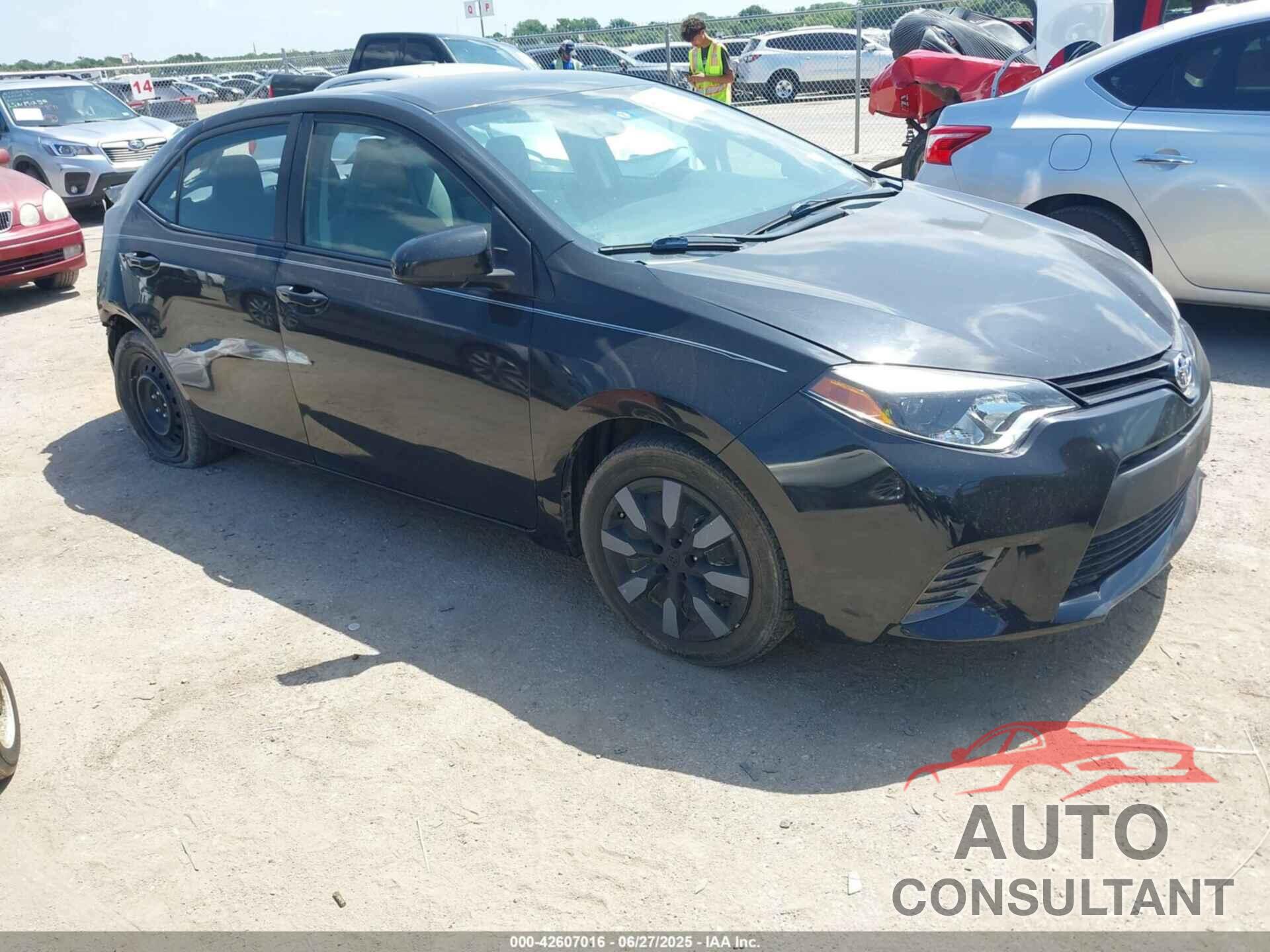 TOYOTA COROLLA 2016 - 2T1BURHE6GC688930